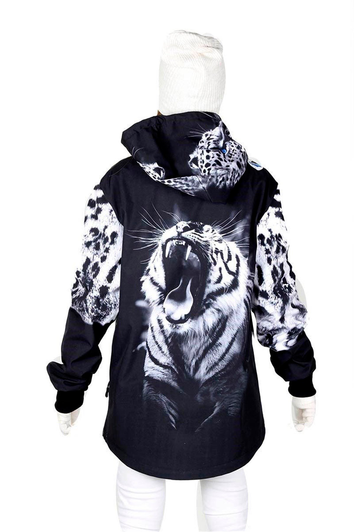 Snowsea Wild Serisi White Tiger Kayak ve SNowboard Mont ve Pantolon Takım