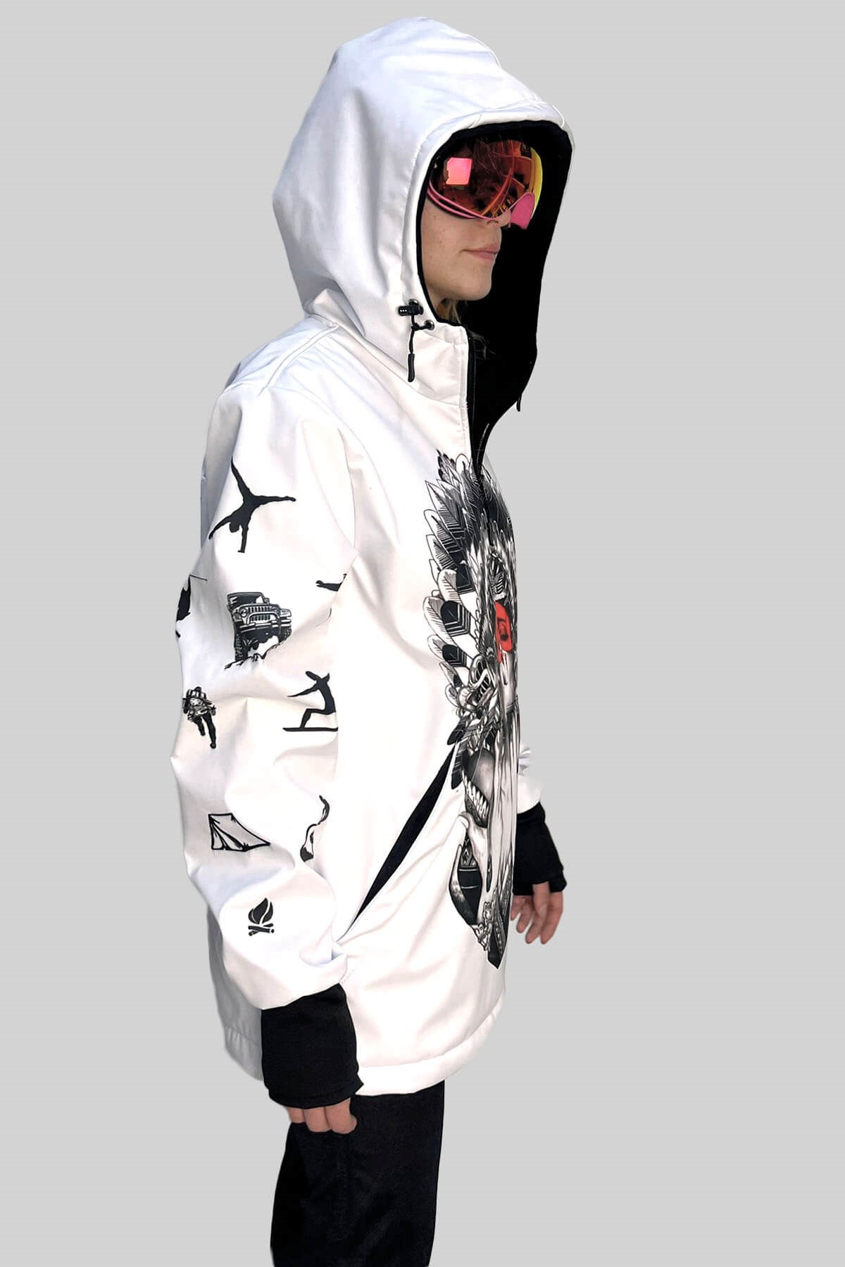 Snowsea Wild SS7771 Kayak Montu, 1. Kalite Kadın Snowboard Montu