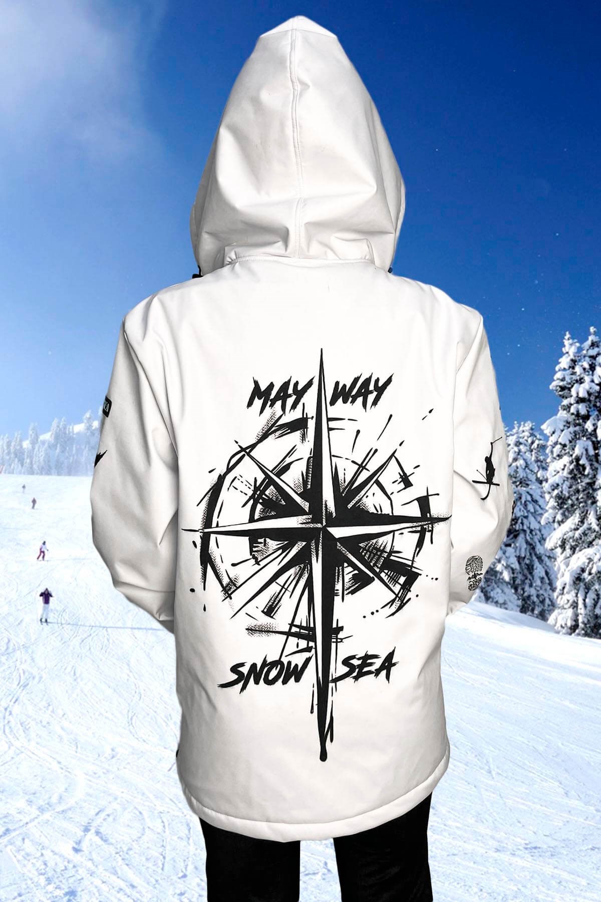 Snowsea Wild SS7771 Kayak Montu, 1. Kalite Kadın Snowboard Montu