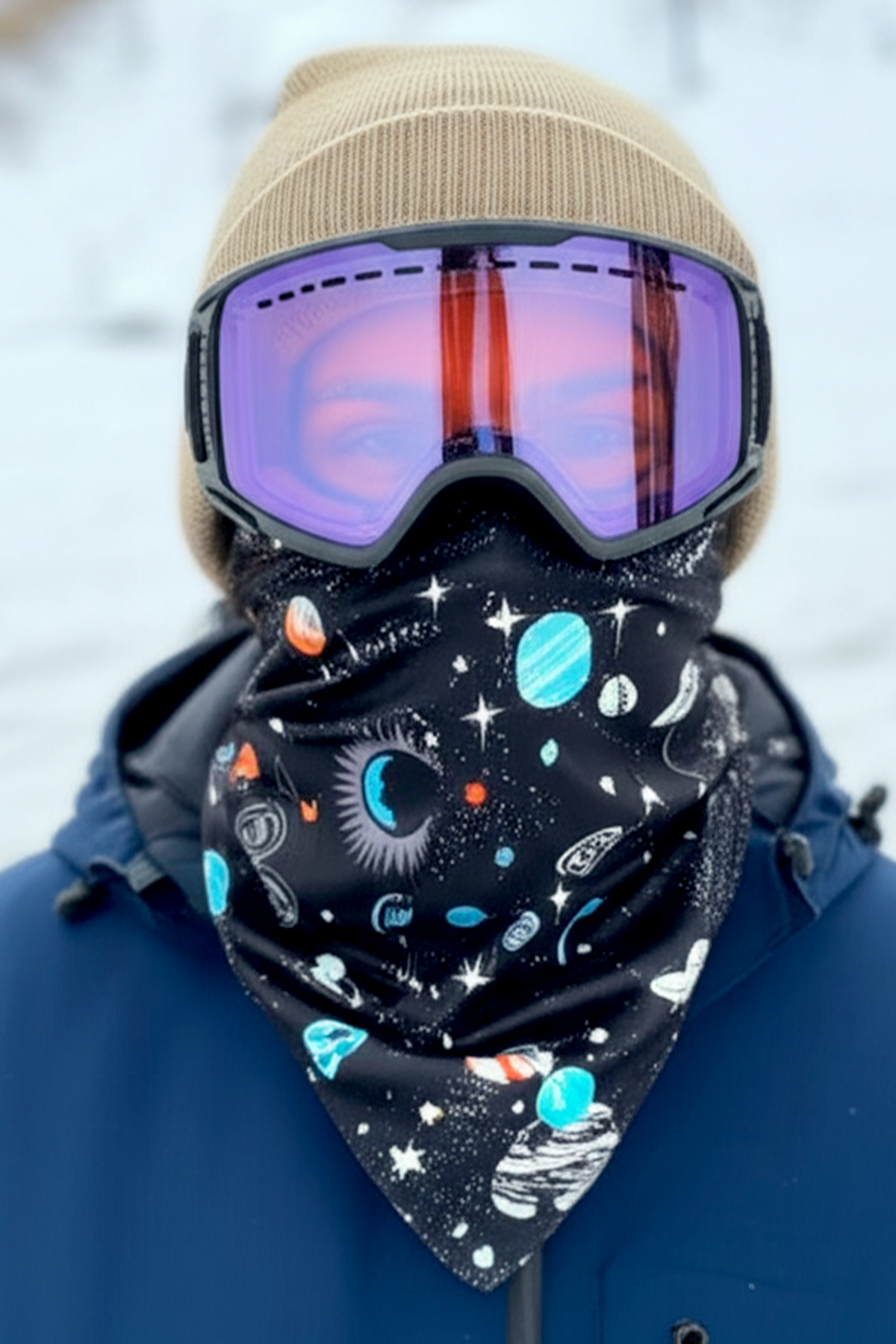 Space Planets Kar Maskesi SS2107