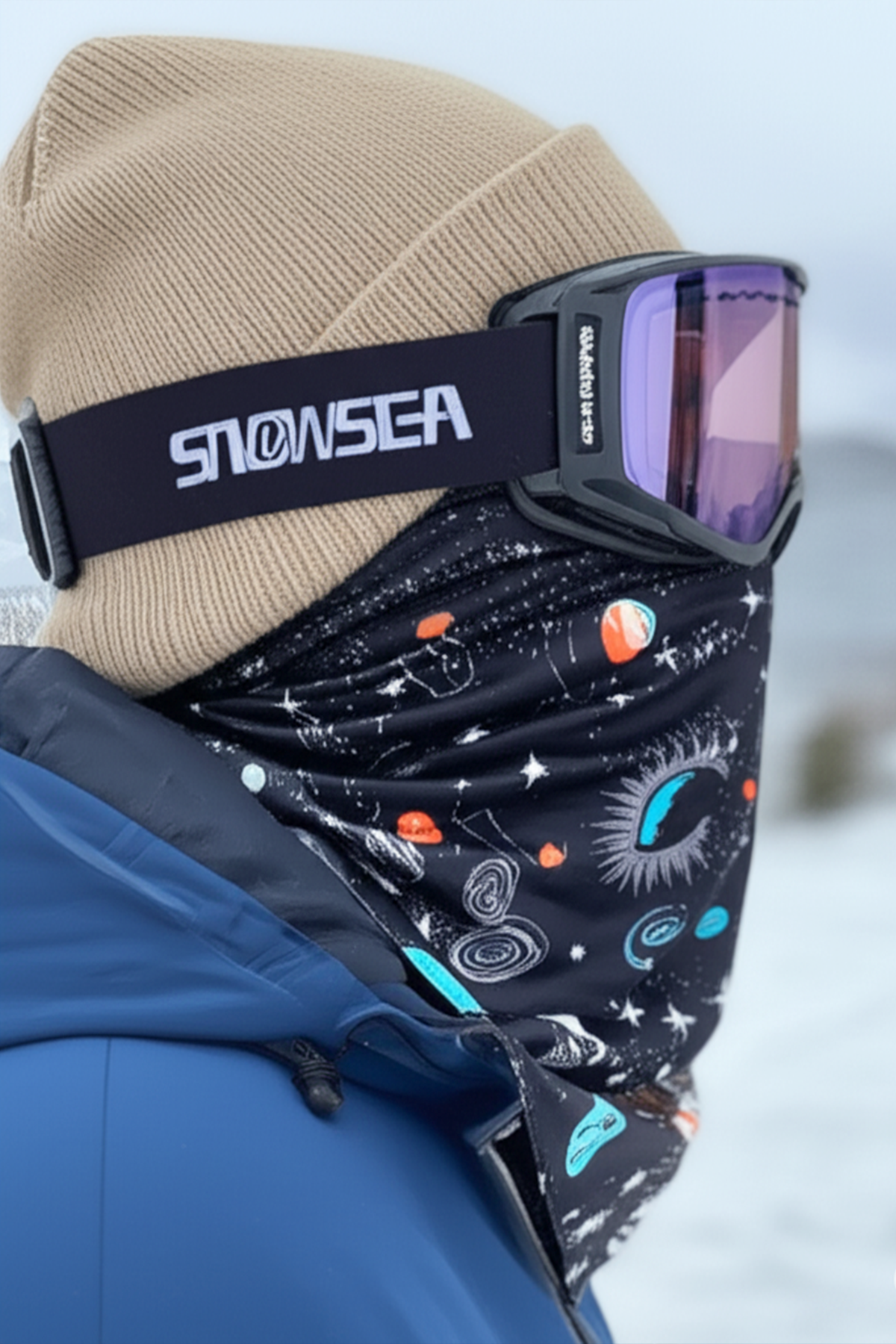 Space Planets Kar Maskesi SS2107