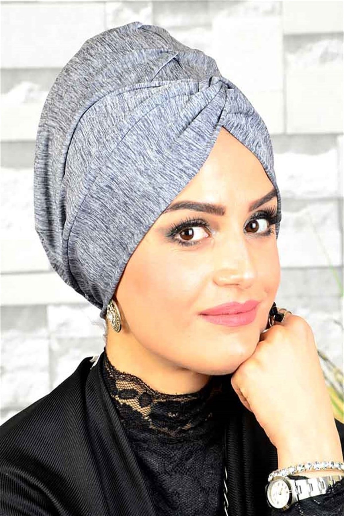 Haşema Bonesi, Spor Gri Tesettür Deniz Bonesi dnz008