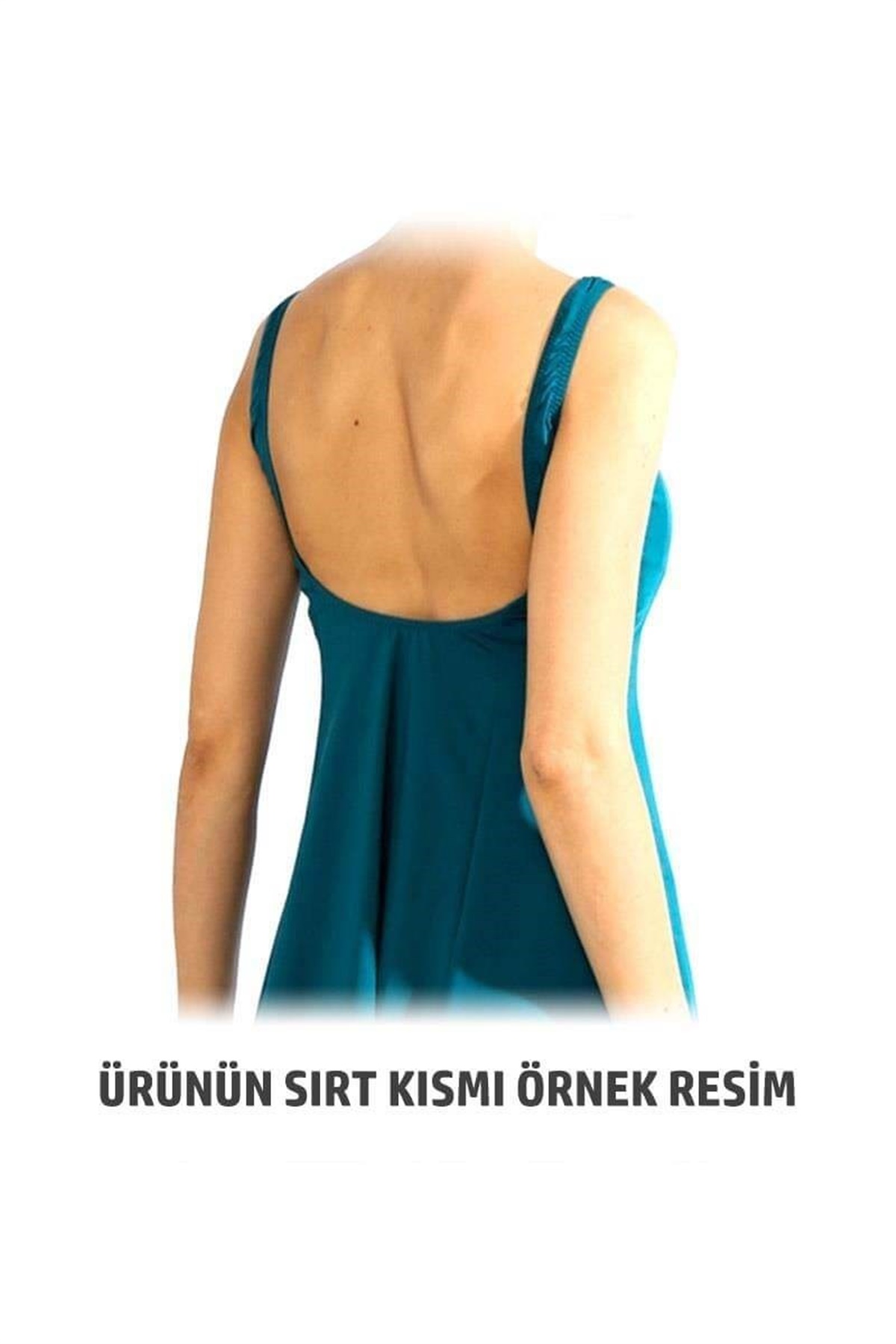 Sporcu Elbise Mayo, Askılı Taytlı Havuz Mayosu Armes 3208004 Siyah