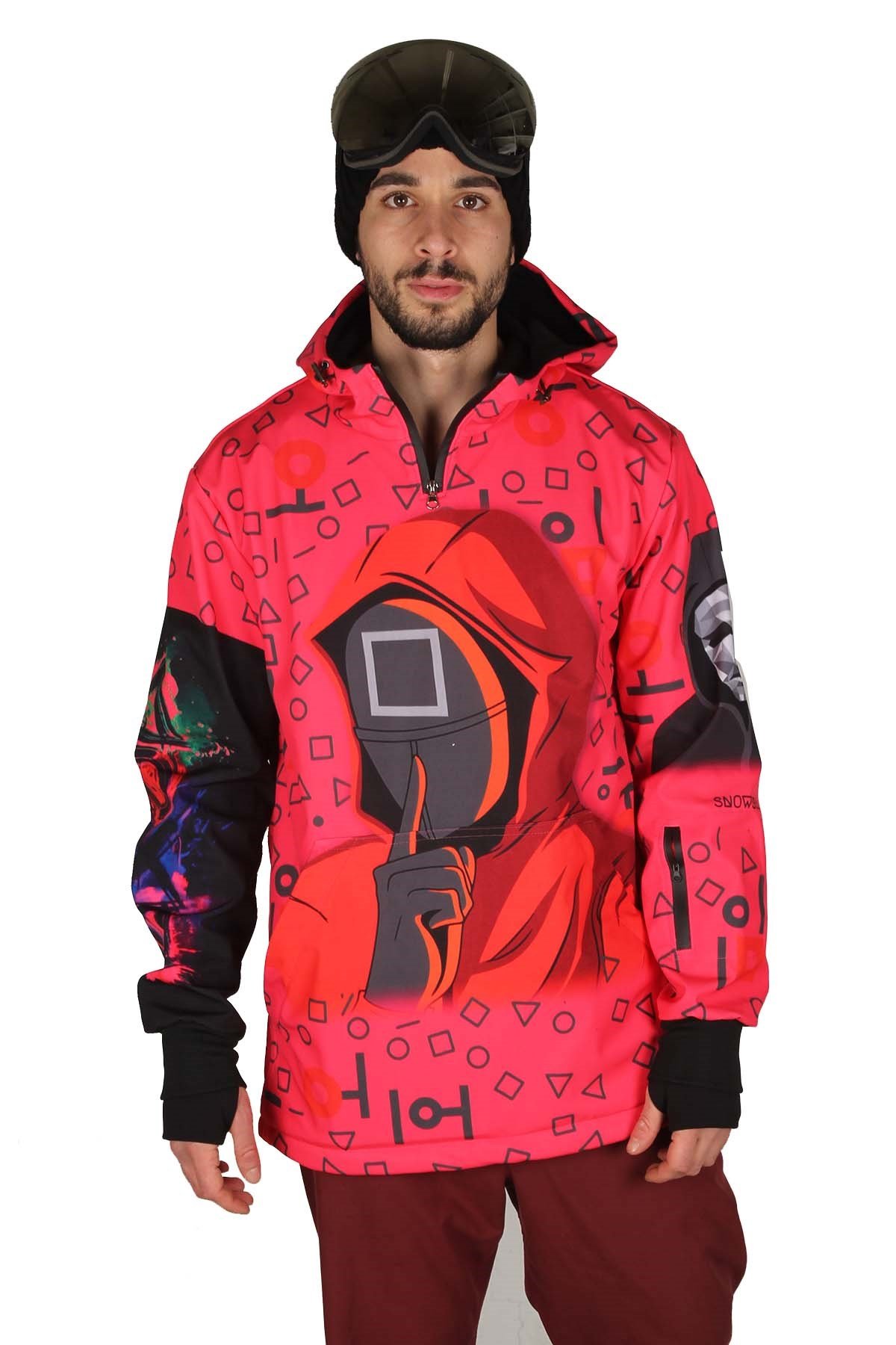 Squid Game Kar Montu, Snowsea SS7730 Snowboard ve Kayak Montu