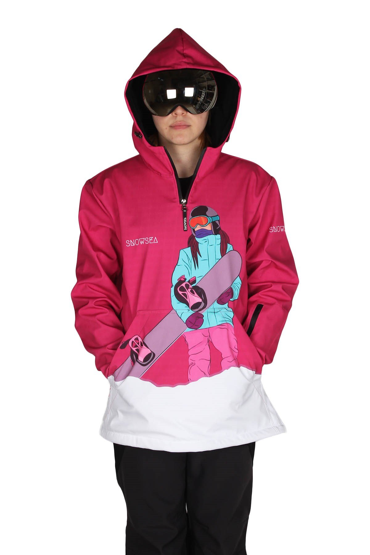 SS5594 Snowboard Girl Bayan Snowboard Montu