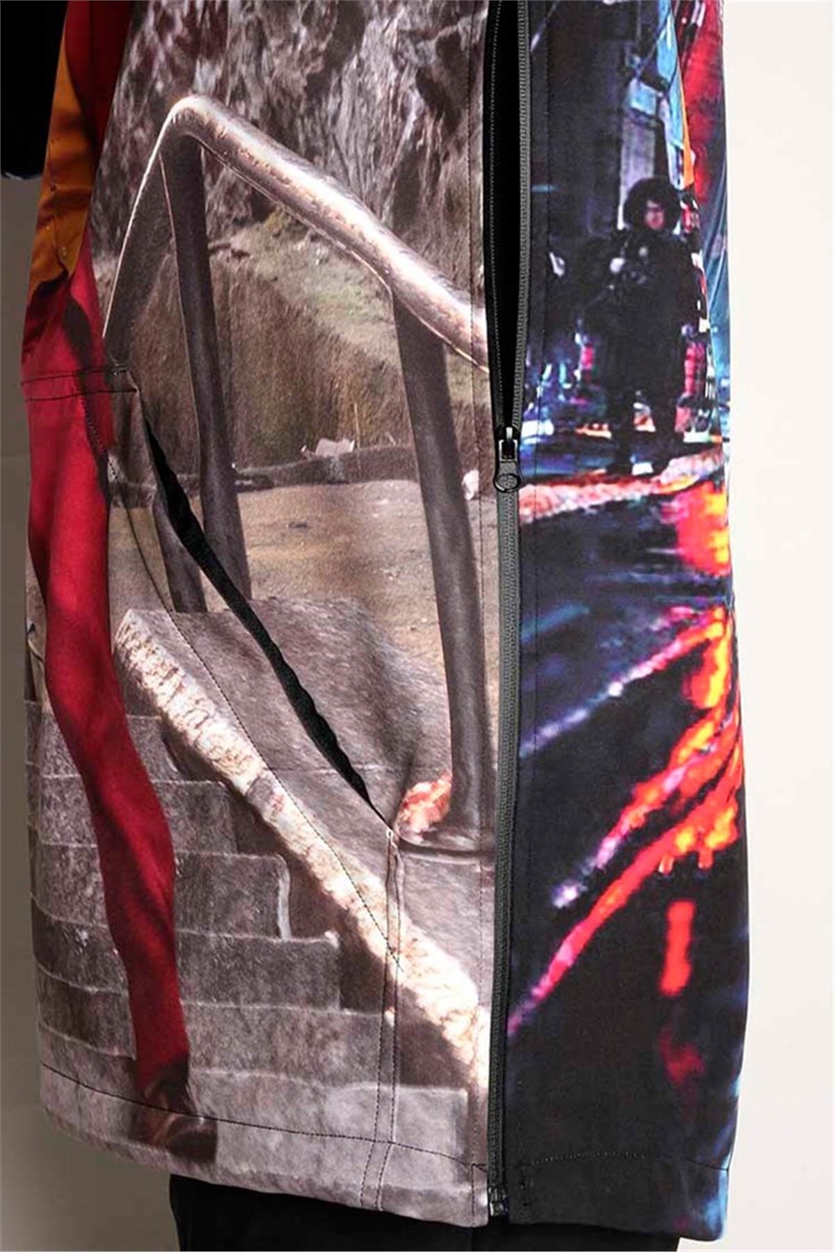 Su Geçirmez Joker Kayak Hoodie Mont, Özel Tasarım Snowboard Mont Hoodie