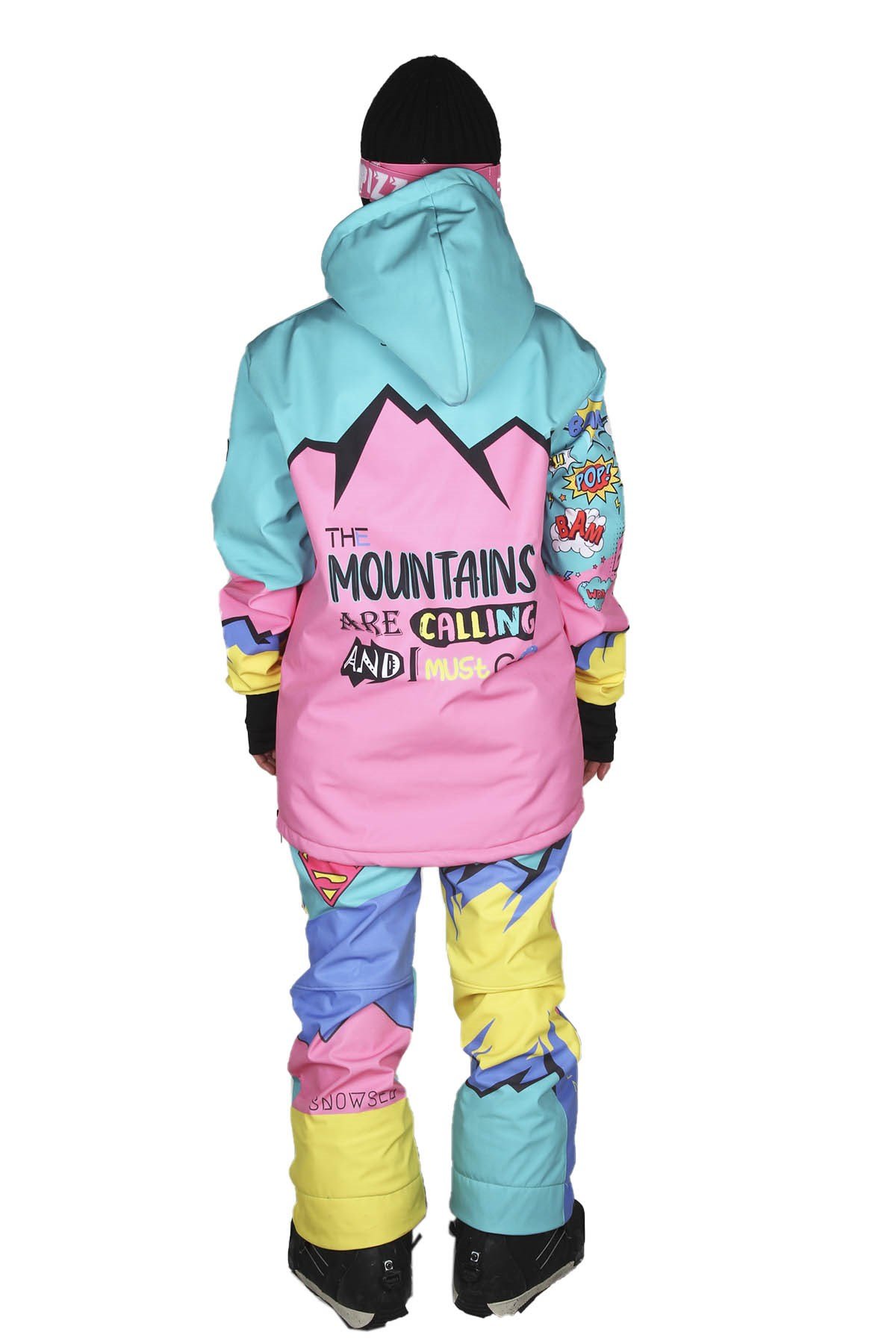 Super Girl Tasarım Kayak ve Snowboard Takımı Snowsea SS7790