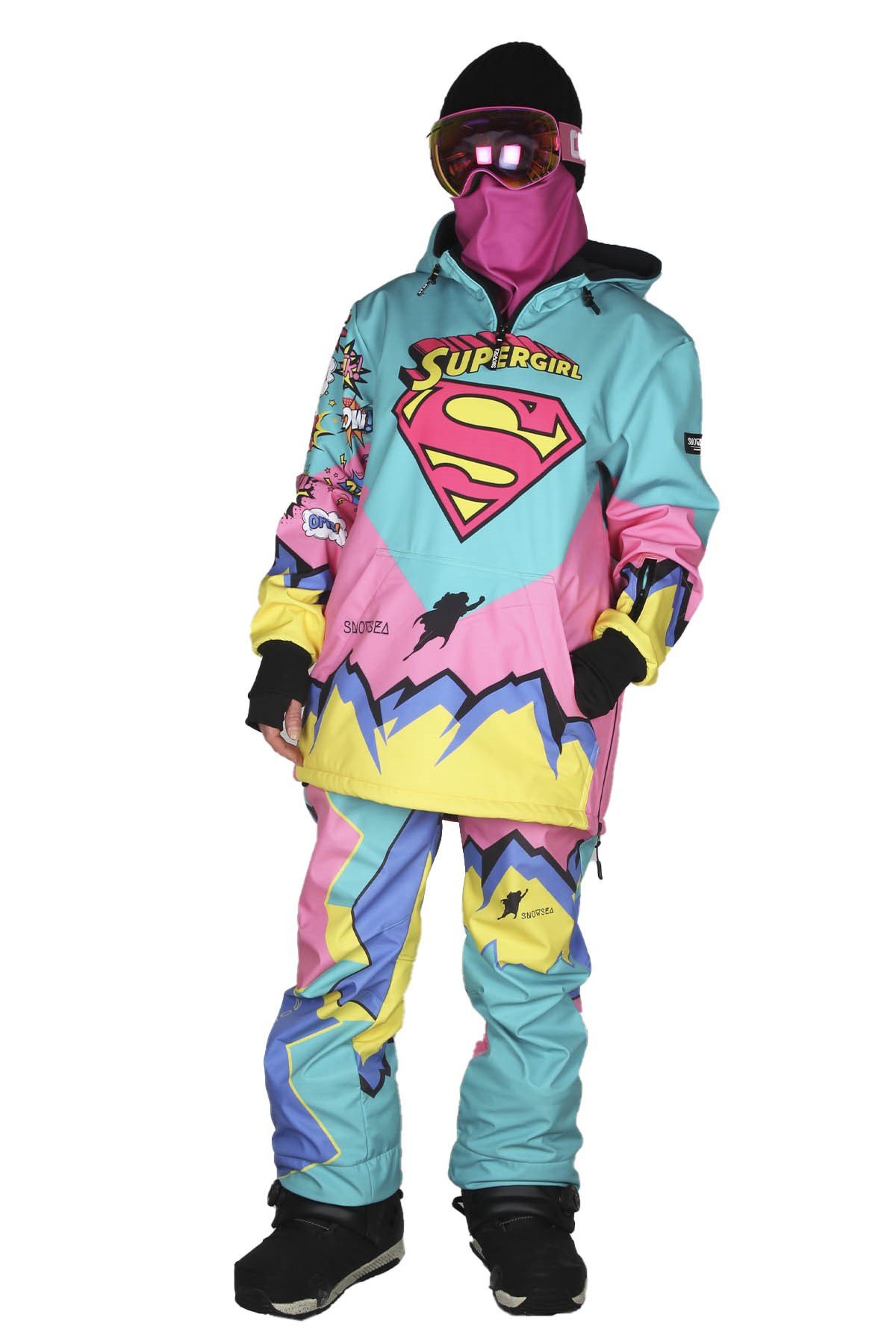 Super Girl Tasarım Kayak ve Snowboard Takımı Snowsea SS7790