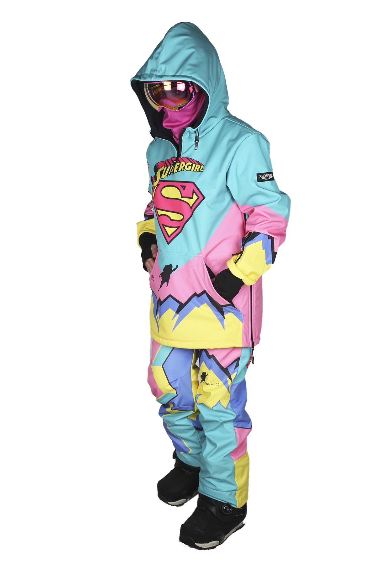 Super Girl Tasarım Kayak ve Snowboard Takımı Snowsea SS7790