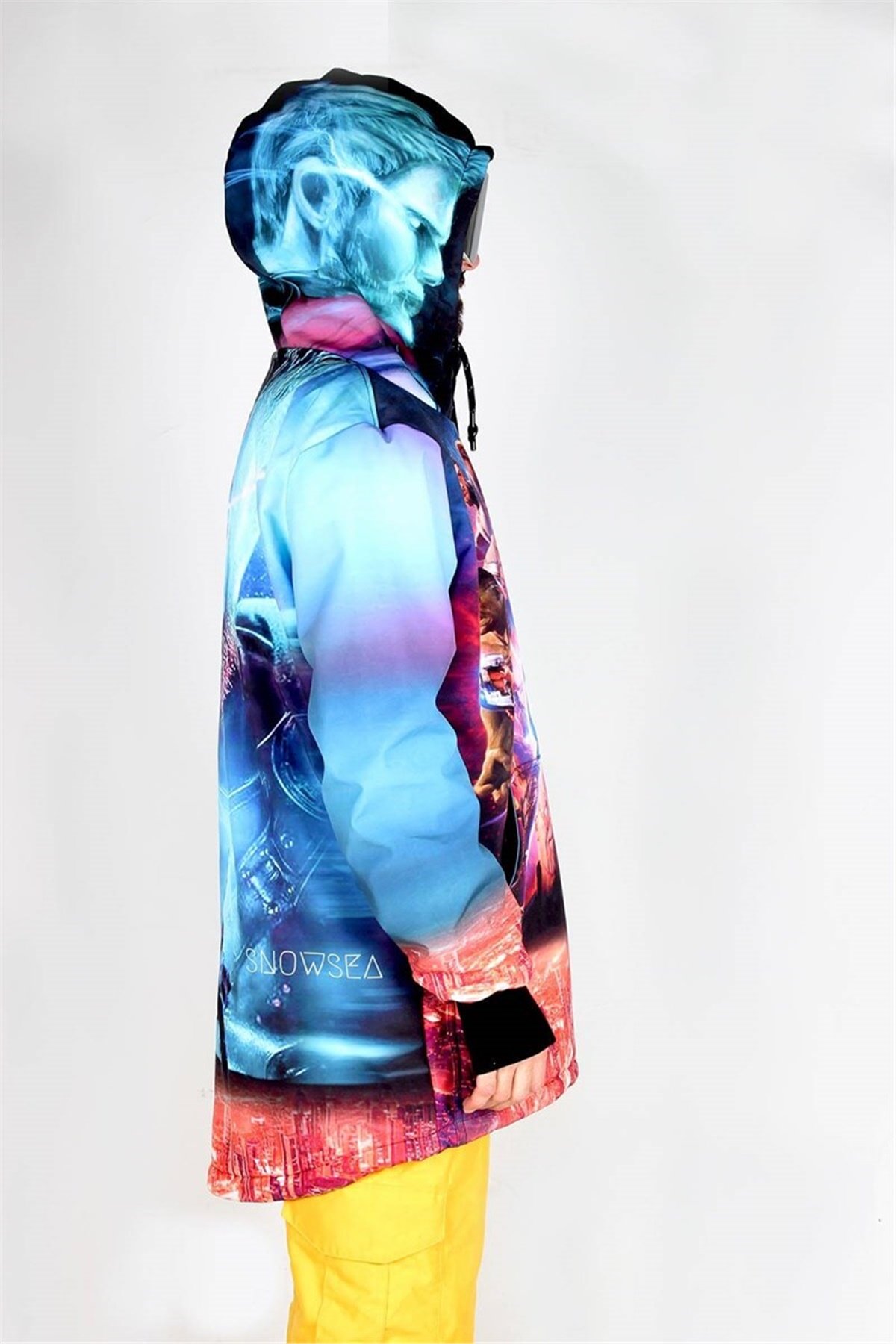 Tasarım Erkek Kayak ve Snowboard Montu / SS7614