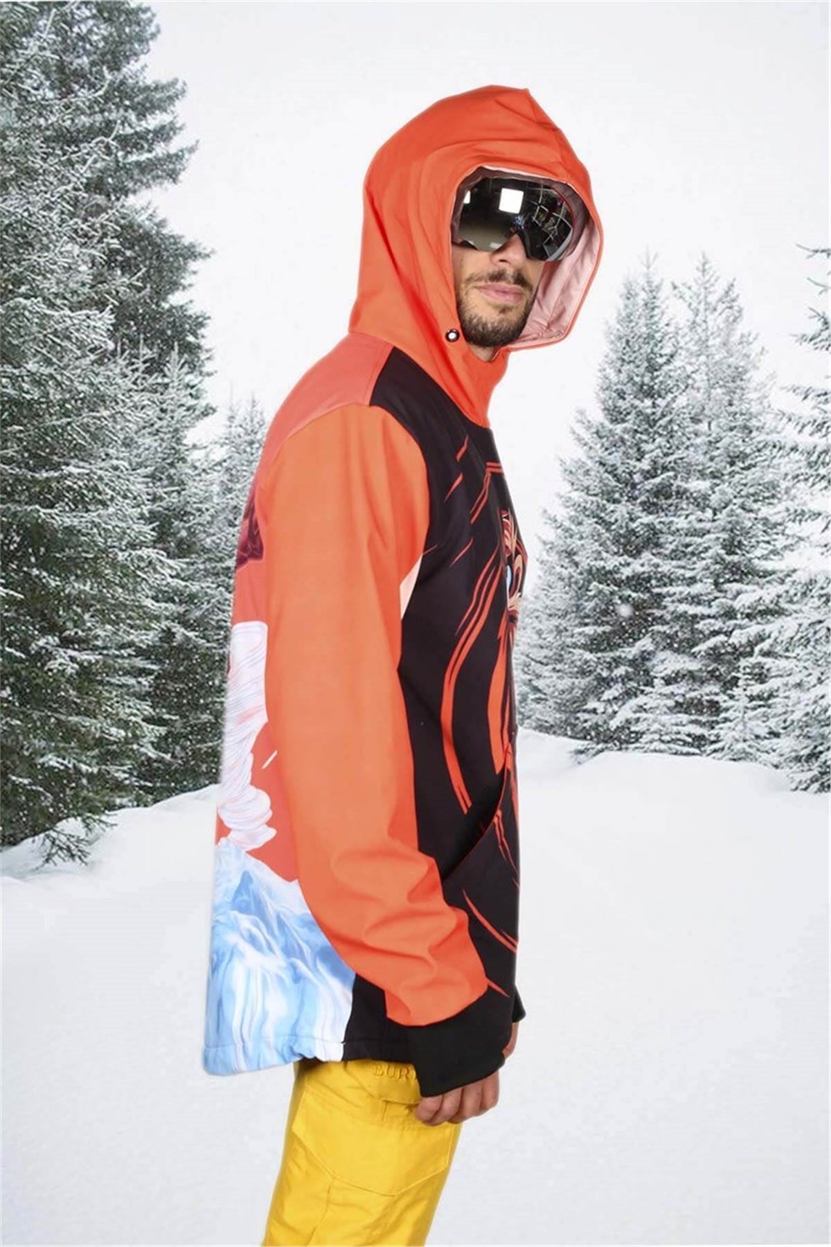 kırmızı Snowboard Montu SS5586