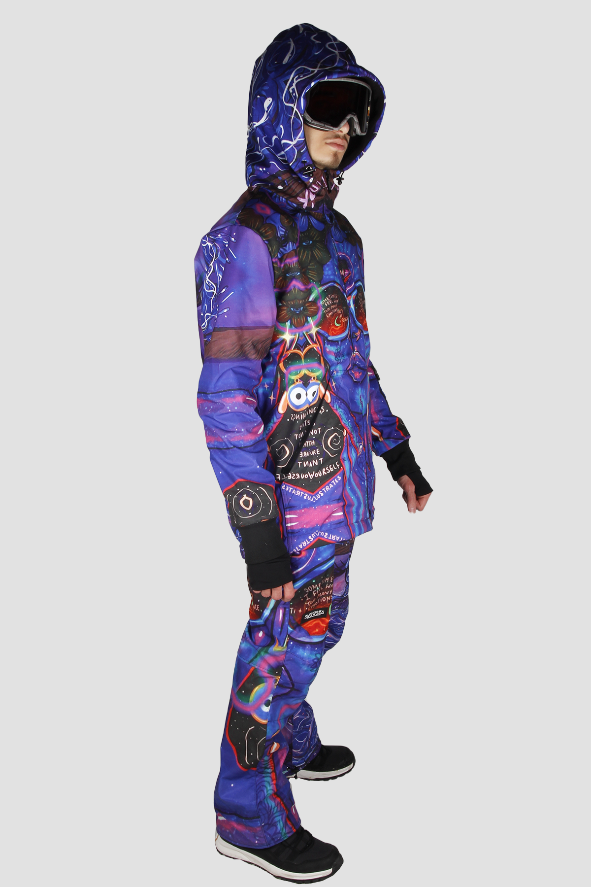 Tears Erkek Kayak Mont & Pantolon Takımı