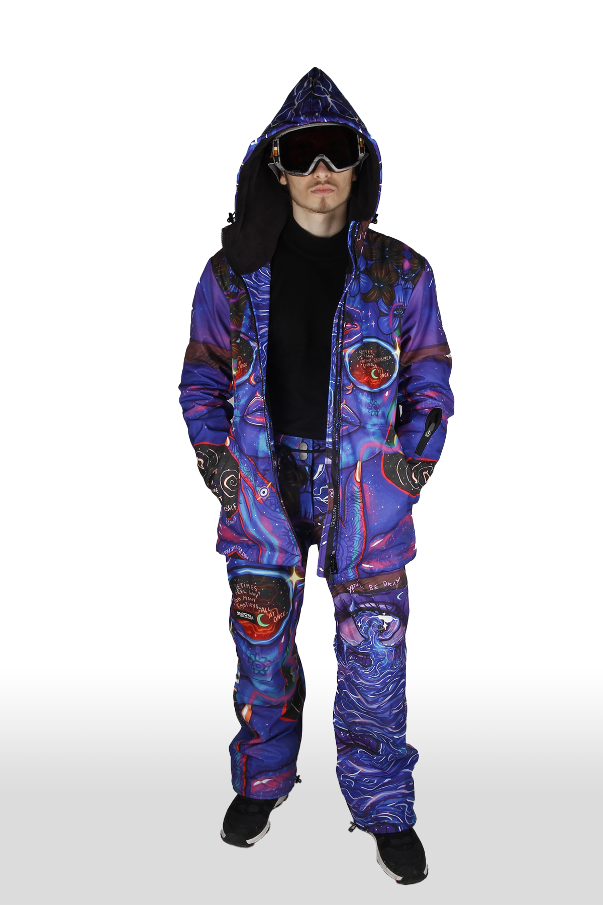 Tears Kayak ve Snowboard Erkek Mont & Pantolon Takımı