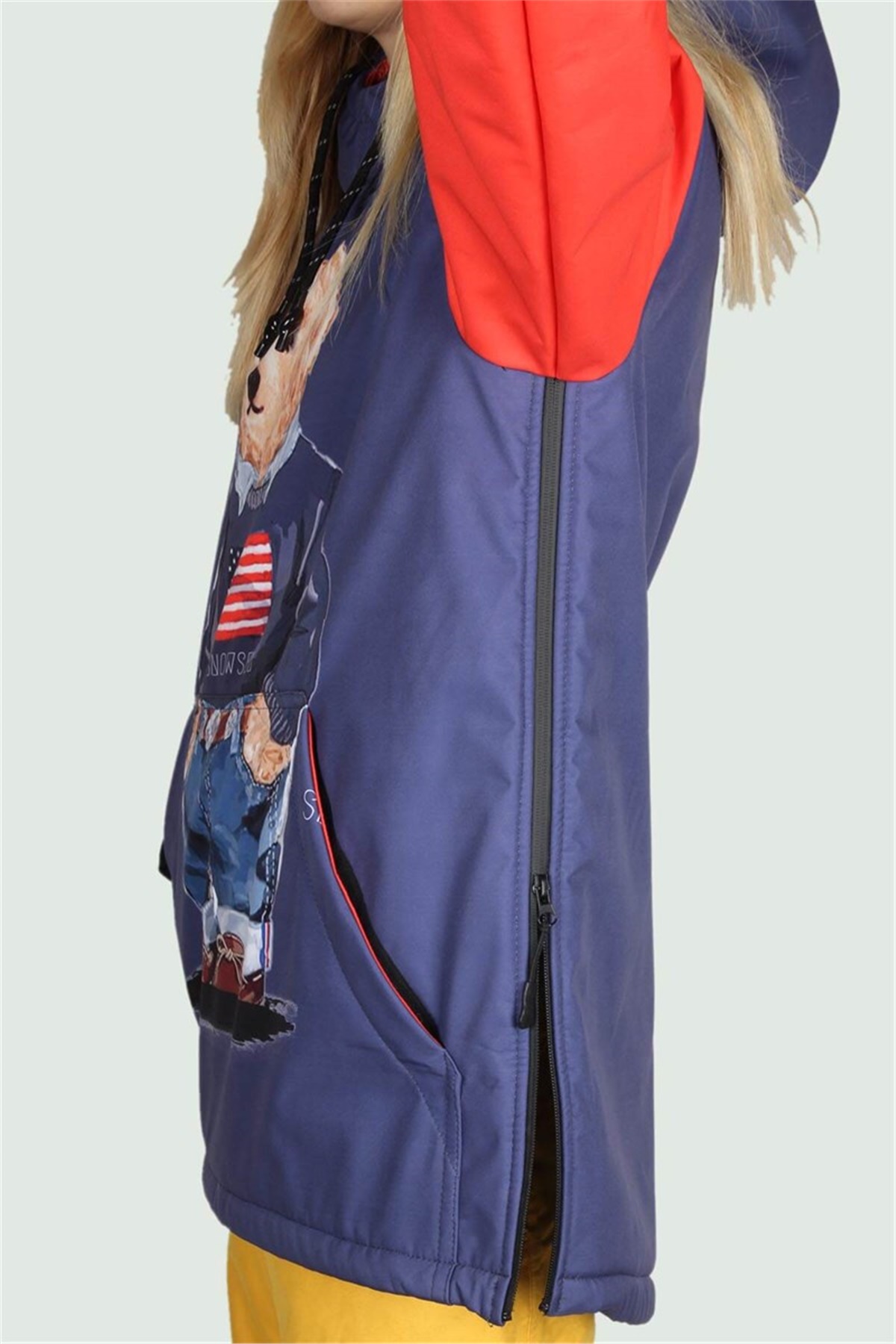 Teddy Bayan - Erkek Snowboard ve Kayak Montu / Snowsea SS7626-1