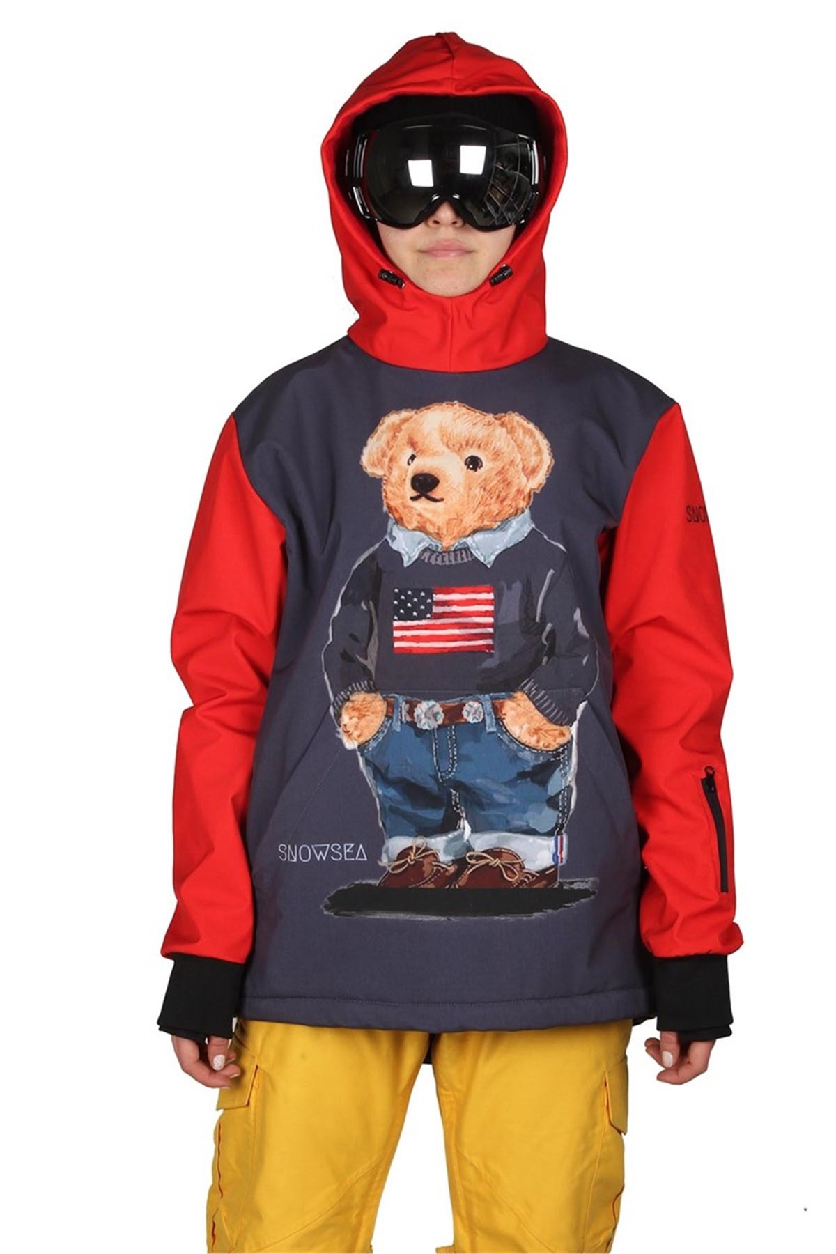 Teddy Bayan - Erkek Snowboard ve Kayak Montu / Snowsea SS7626-1