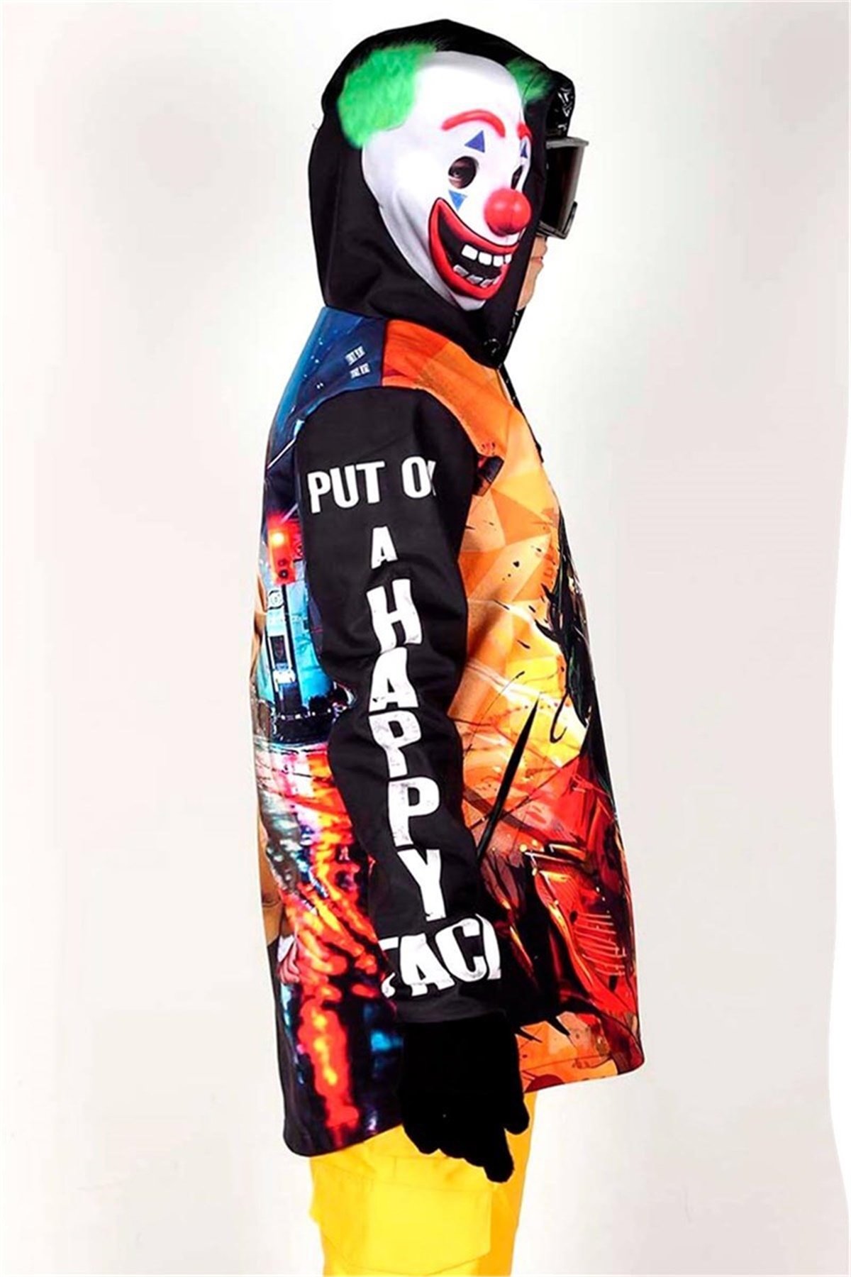 Unisex Su Geçirmez Snowsea Kayak Hoodie Mont, Özel Tasarım Snowboard Mont Hoodie