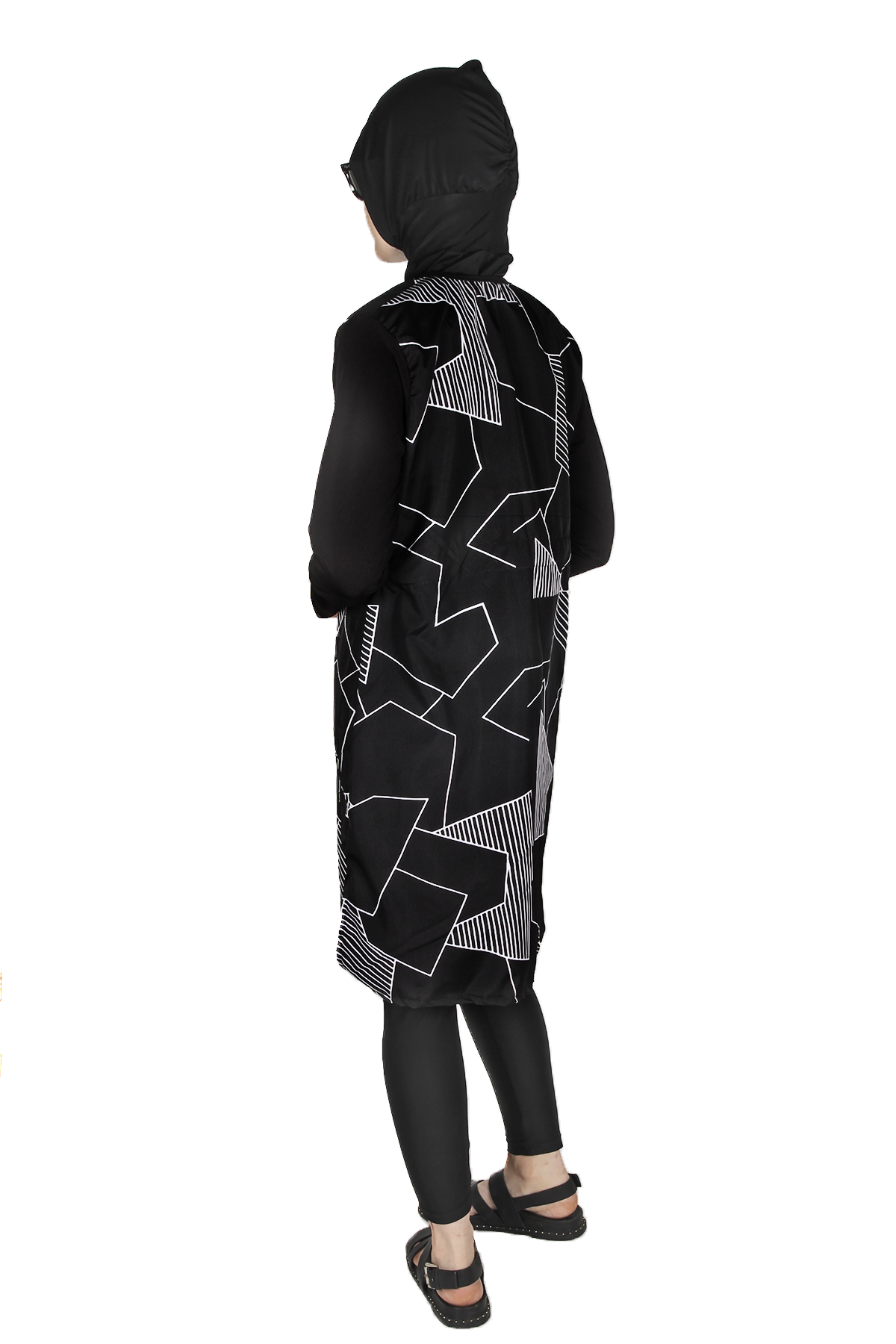 Veros 1. Kalite Antalya Serisi Tam Kapalı Tesettür Mayo