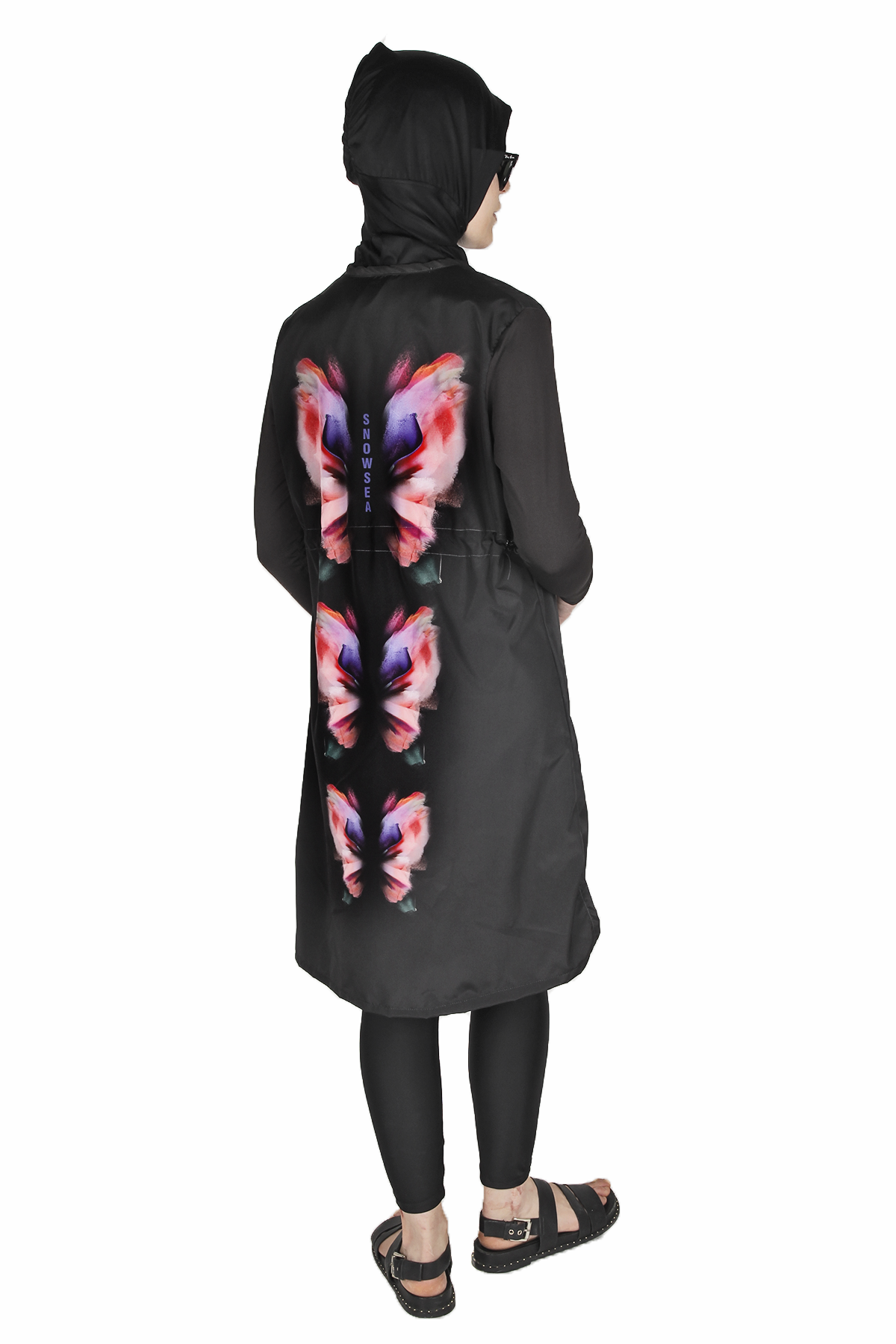 Veros 1. Kalite Butterfly Tam Kapalı Tesettür Mayo