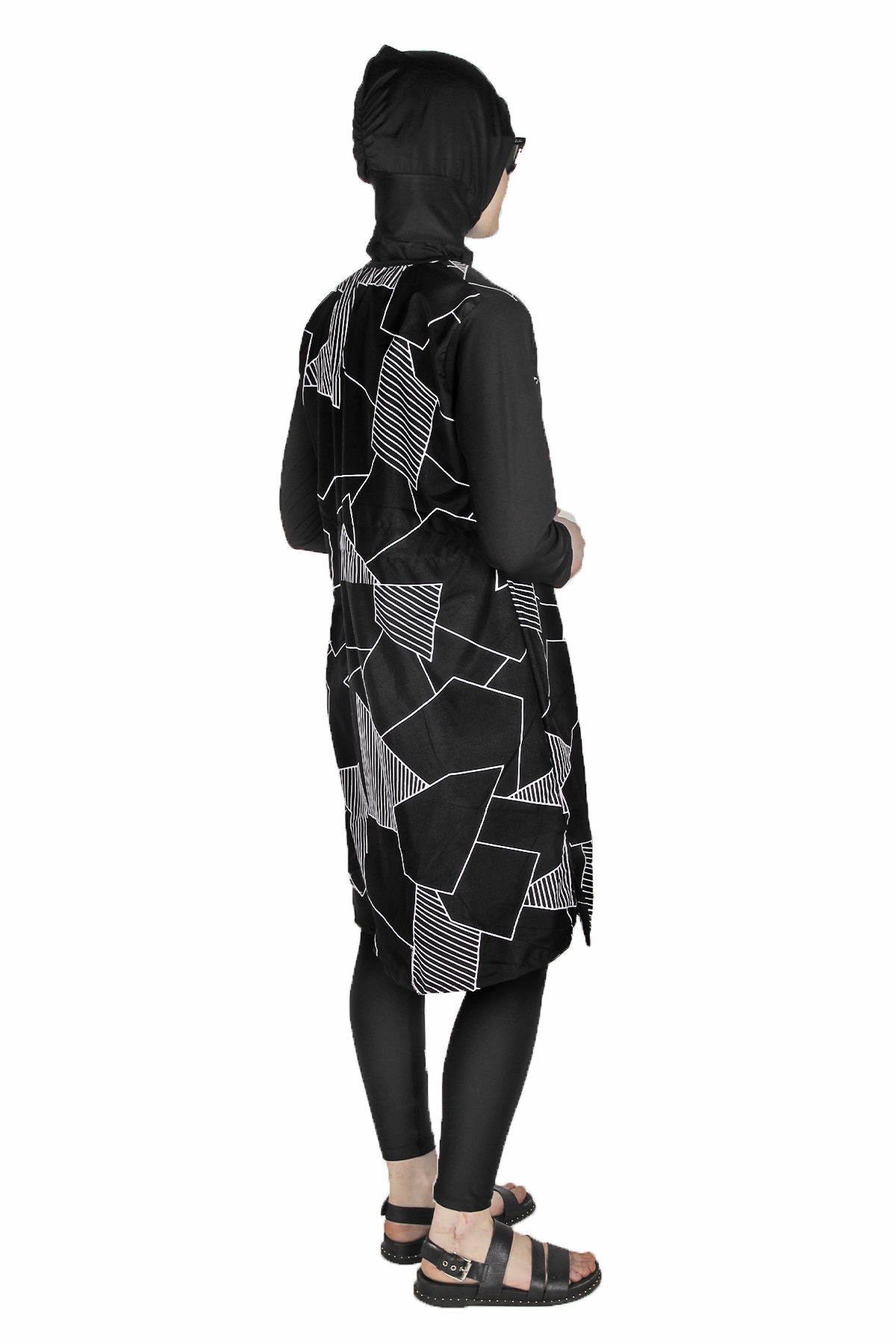 Veros 1. Kalite Antalya Serisi Tam Kapalı Tesettür Mayo