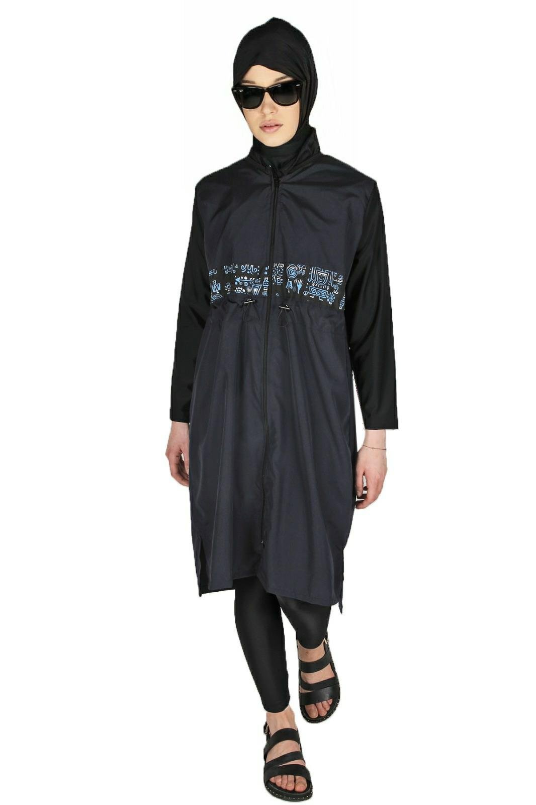 Veros Bursa Serisi Tam Kapalı Tesettür Mayo