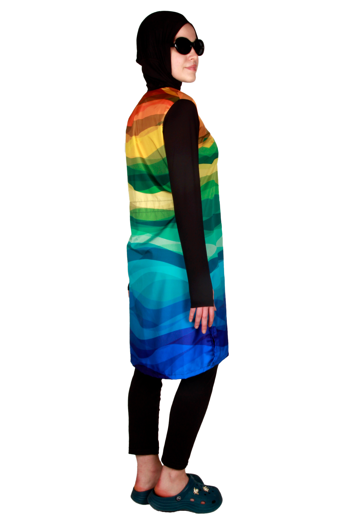 Veros Mayo VRS1087, Renkli Tesettür Mayo