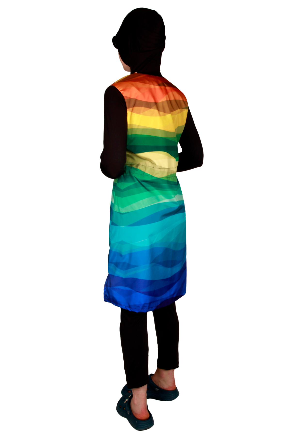 Veros Mayo VRS1087, Renkli Tesettür Mayo