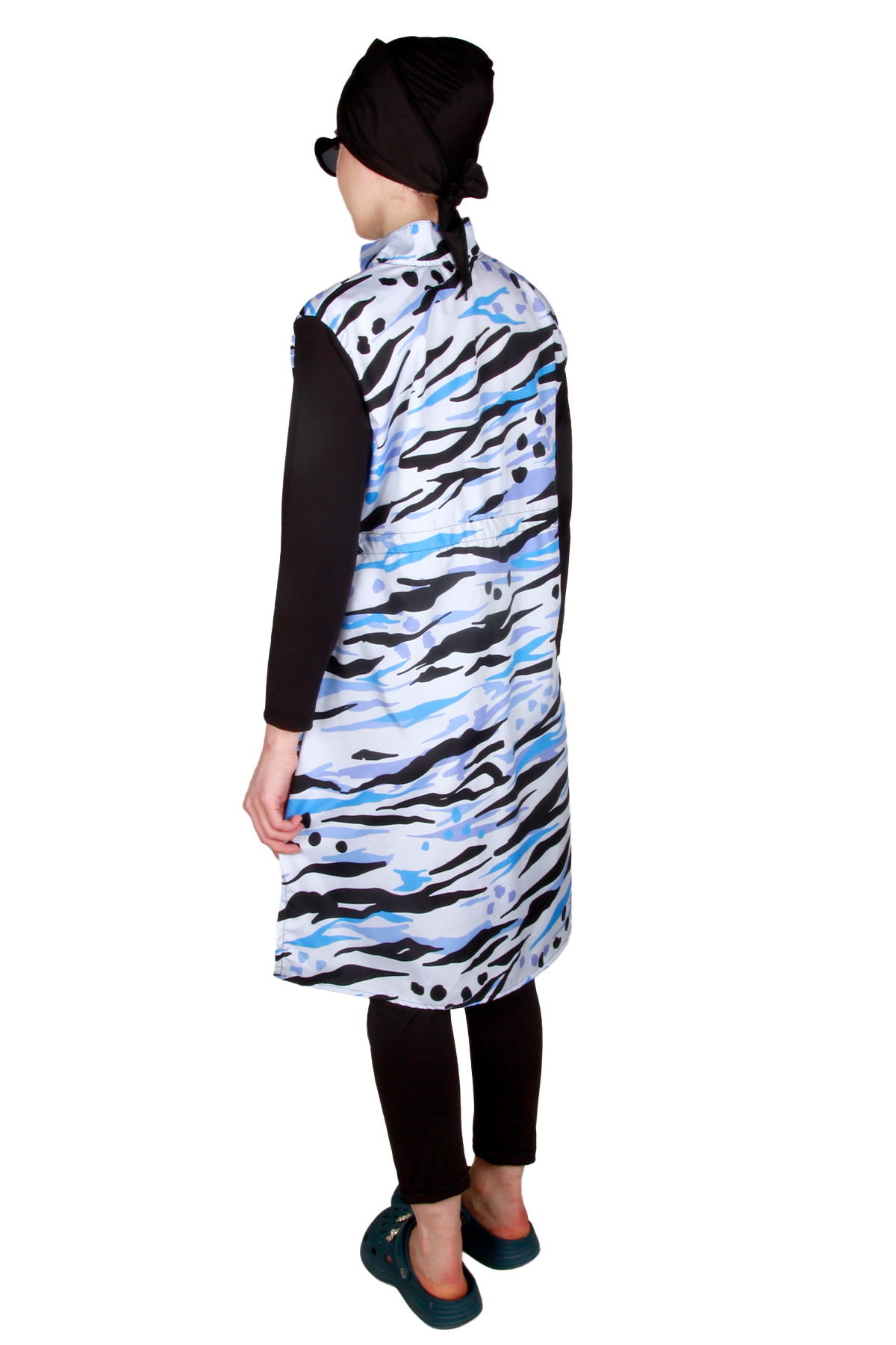 Veros Mayo VRS1094, Modern Mavi Tesettür Mayo