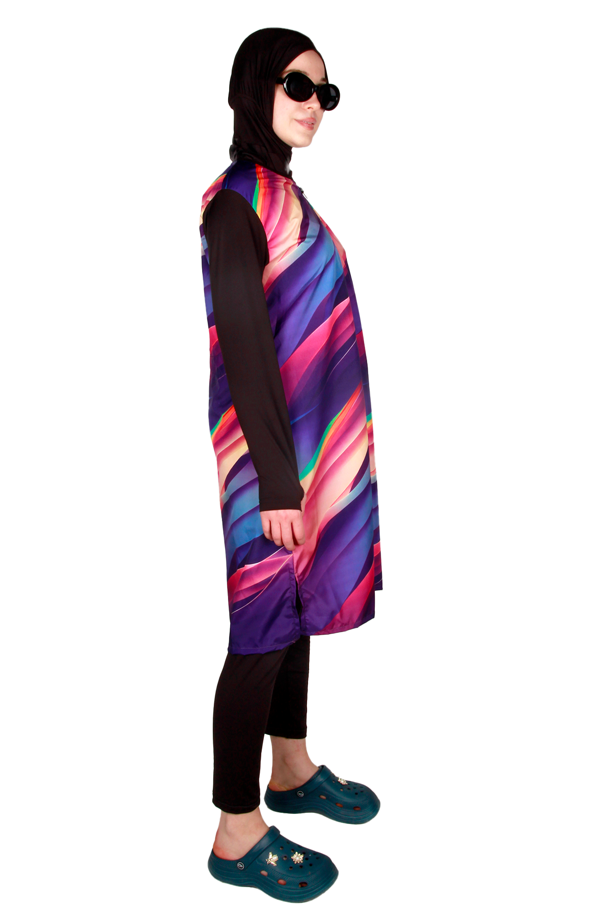 Veros Mayo VRS1096, Renkli Tesettür Mayo