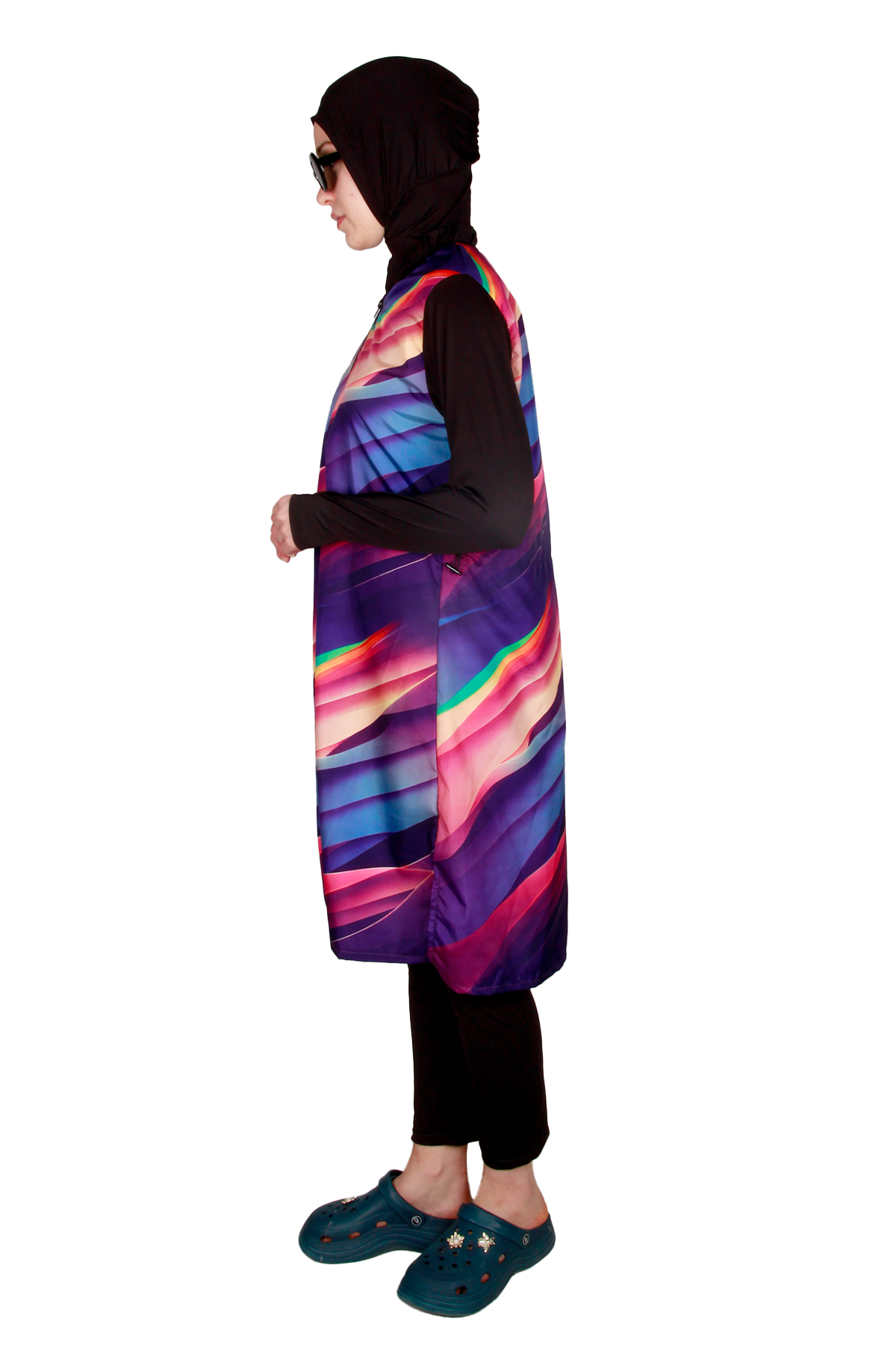 Veros Mayo VRS1096, Renkli Tesettür Mayo