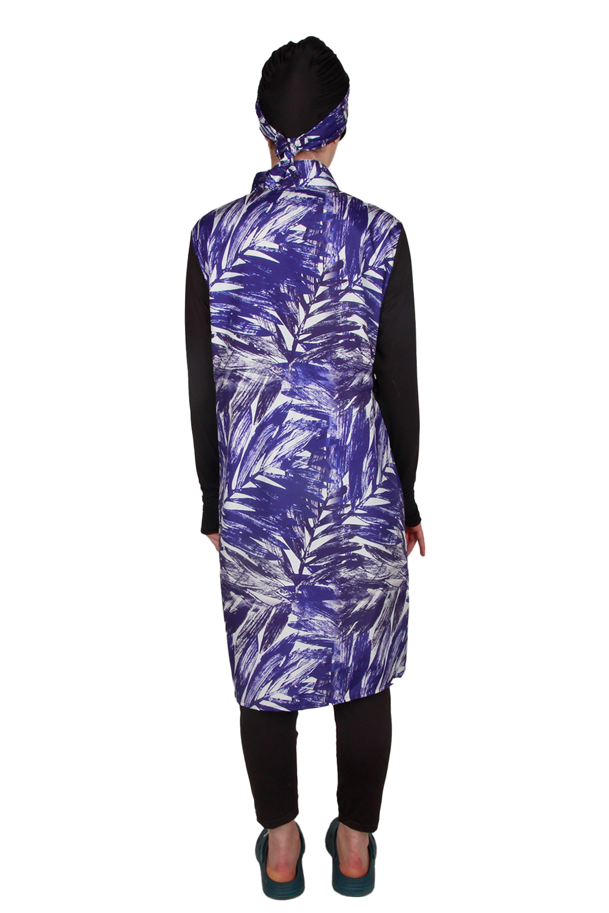 Veros Mayo VRS1097, Lacivert Şık Tesettür Mayo