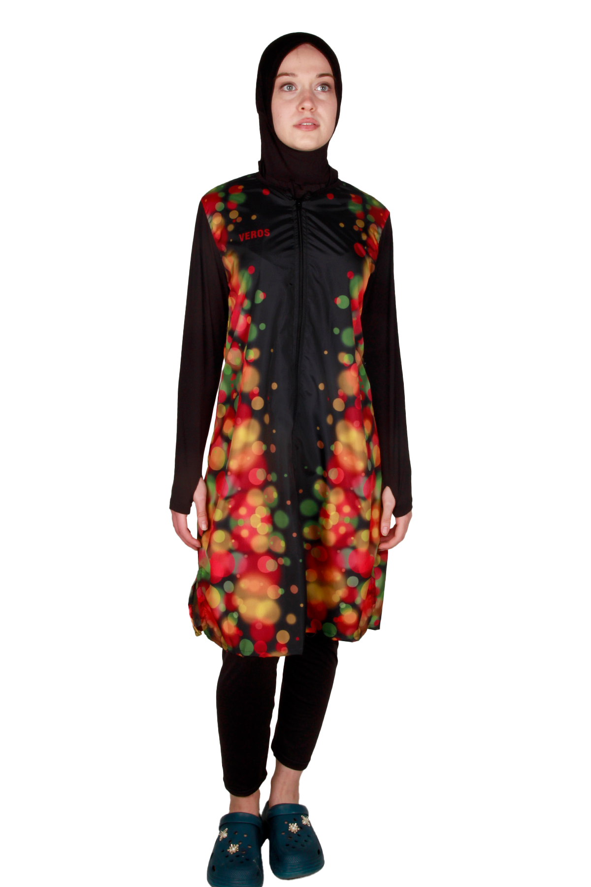 Veros Mayo VRS1100, Yapışmayan Tam Kapalı Tesettür Mayo