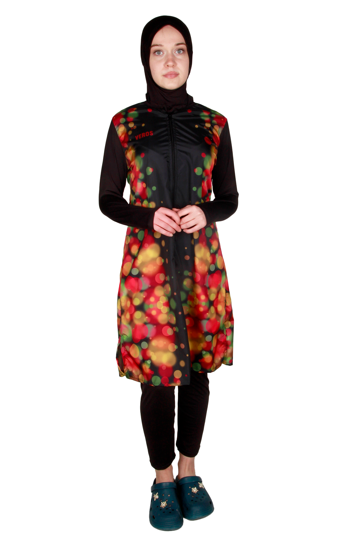 Veros Mayo VRS1100, Yapışmayan Tam Kapalı Tesettür Mayo