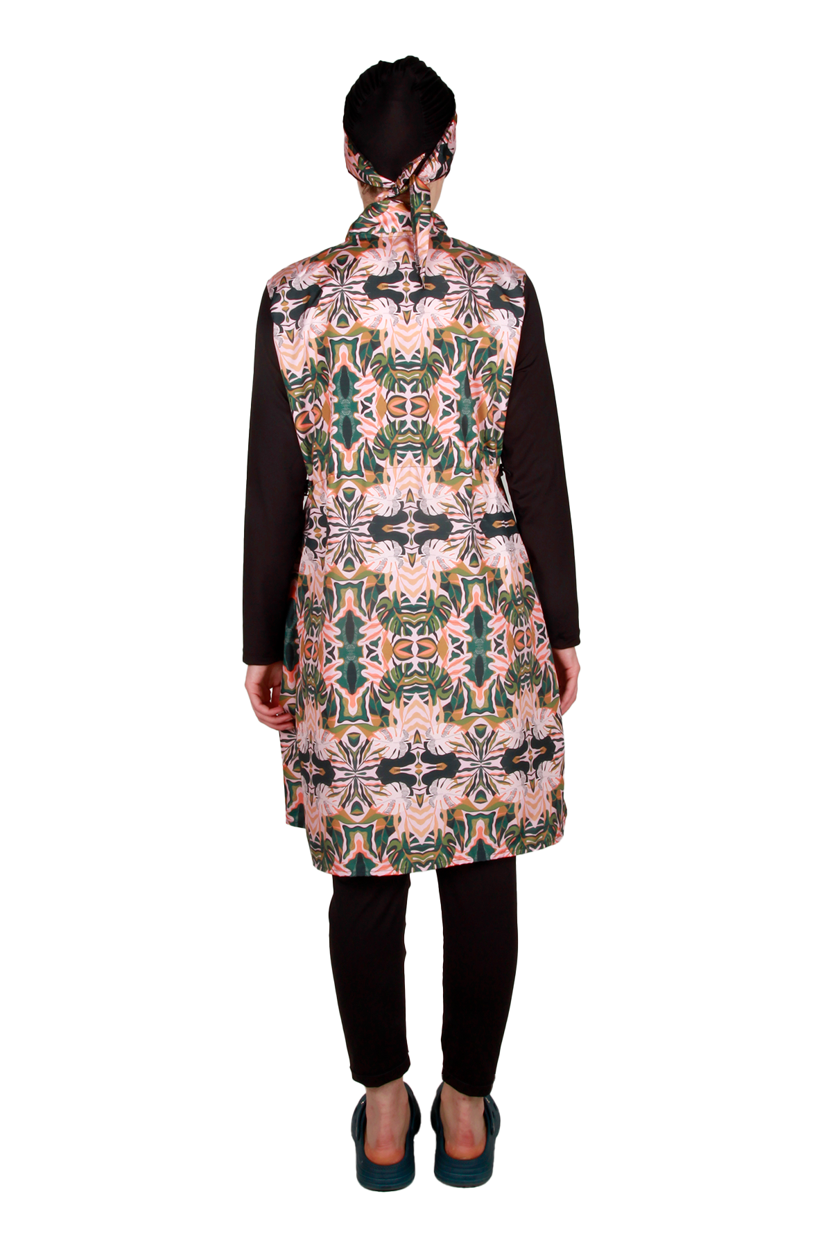 Veros Mayo VRS1104, Otantik Desenli Tesettür Mayo