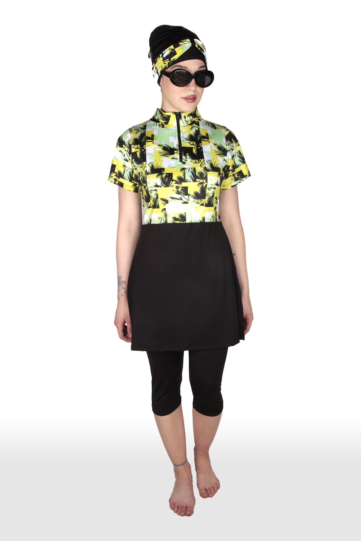 Veros Mayo VRS1115, Yarım Kapalı Tesettür Mayo