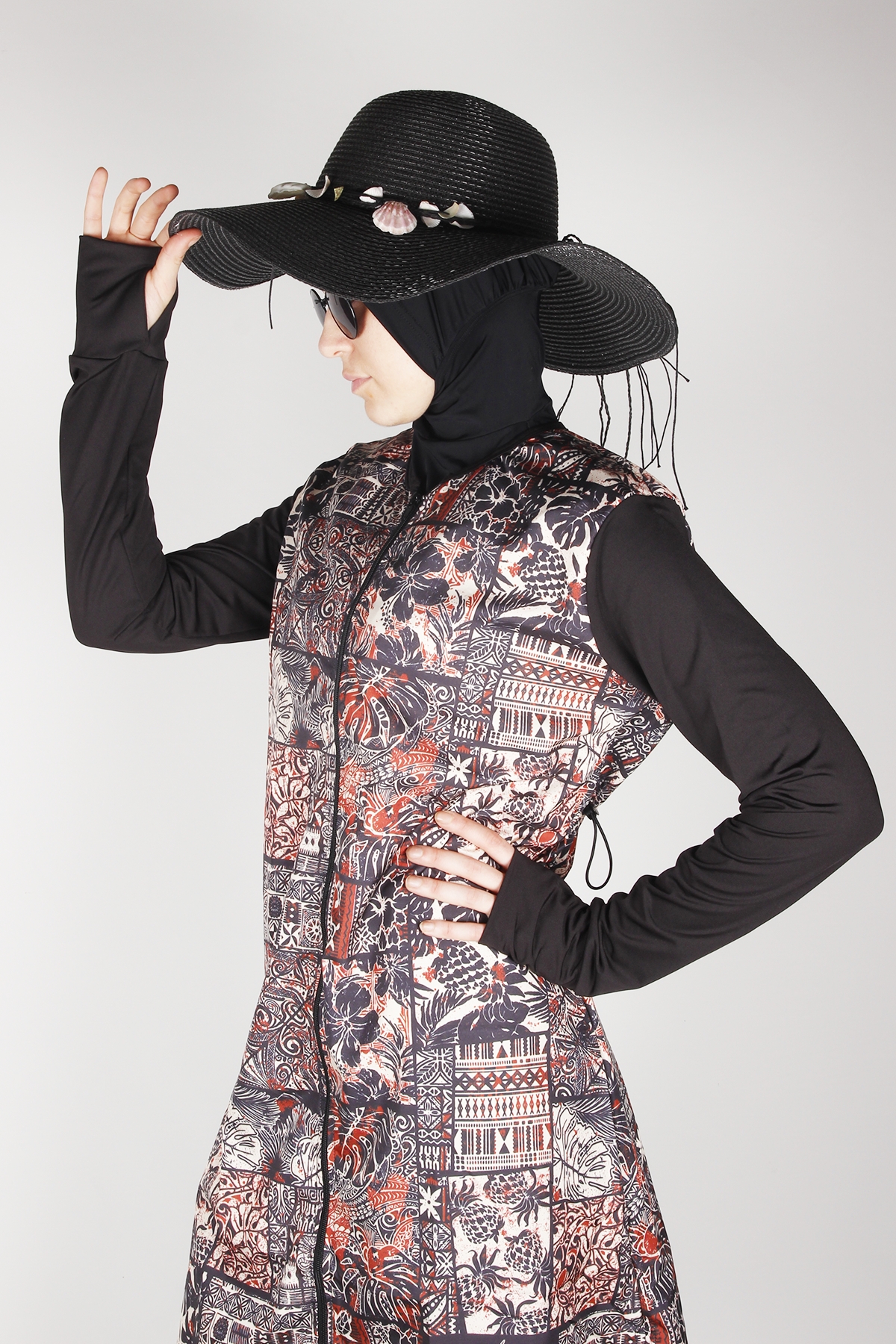 Veros SL1032 Tam Kapalı Tesettür Mayo