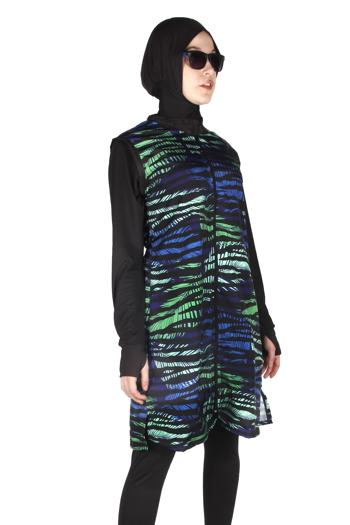 Veros SL1042 Wild Serisi Tam Kapalı Tesettür Mayo