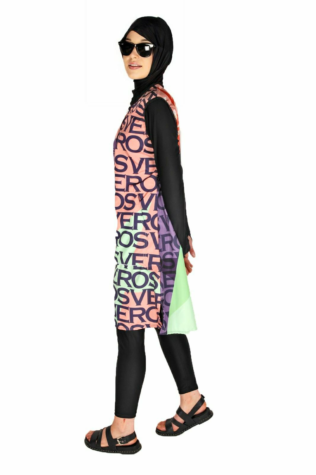 Veros Star Serisi 1. Kalite Tesettür Mayo