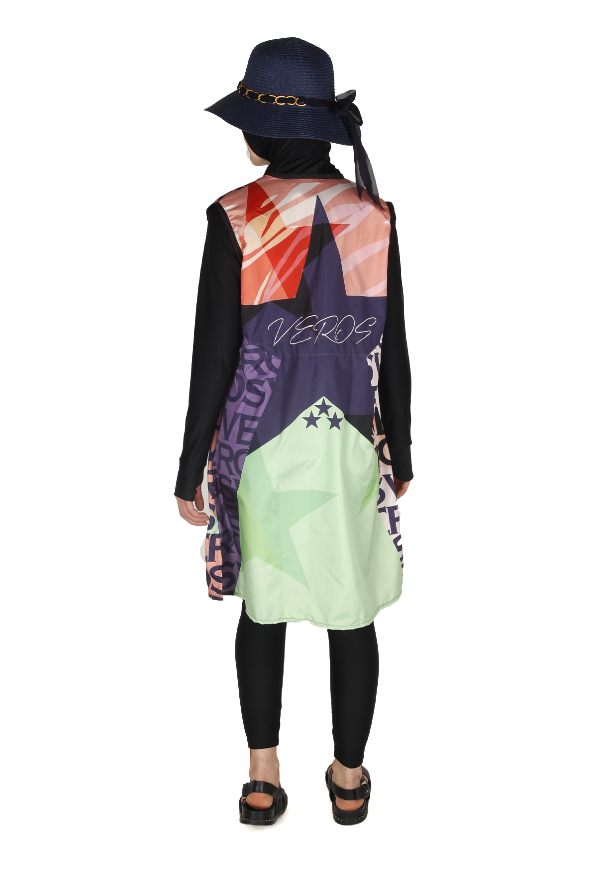 Veros Star Serisi 1. Kalite Tesettür Mayo