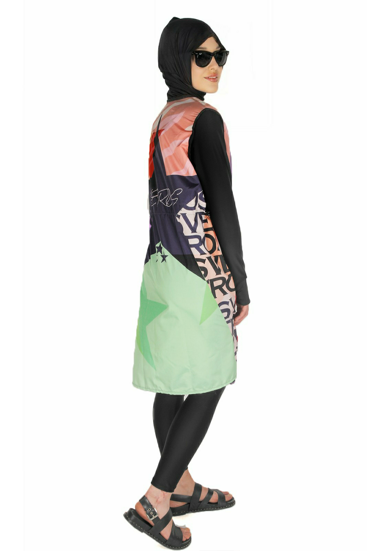 Veros Star Serisi 1. Kalite Tesettür Mayo