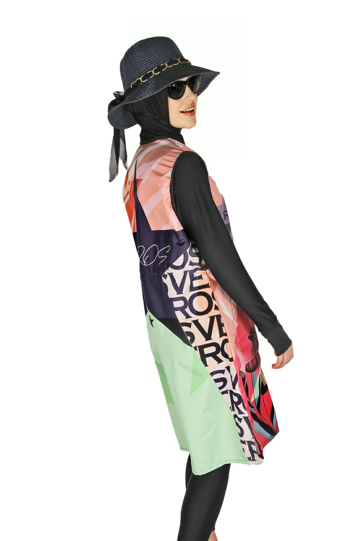 Veros Star Serisi 1. Kalite Tesettür Mayo