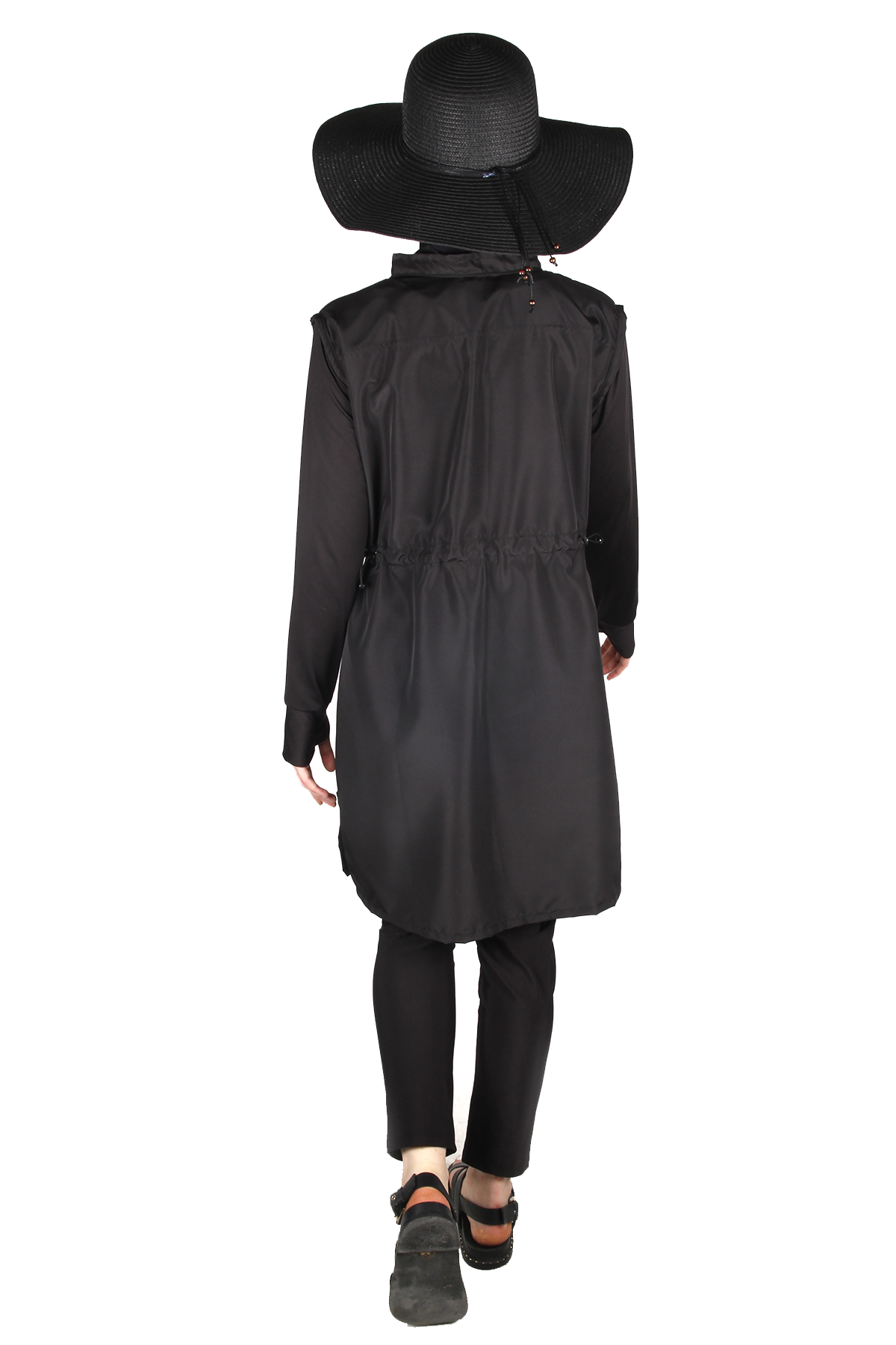 Veros VRS1036 Büyük Beden Tesettür Mayo, 3XL, 4XL, 5XL, 6XL, 7XL, 8XL