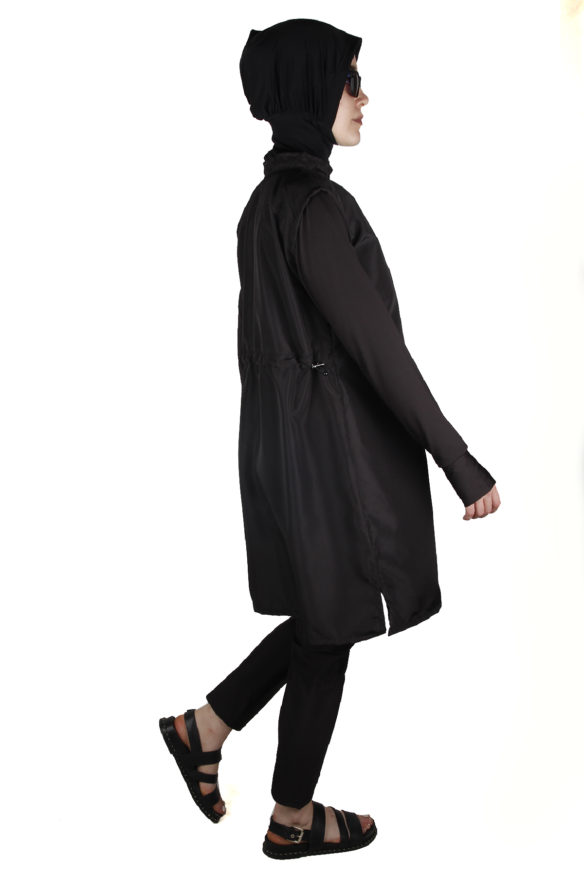 Veros VRS1036 Büyük Beden Tesettür Mayo, 3XL, 4XL, 5XL, 6XL, 7XL, 8XL