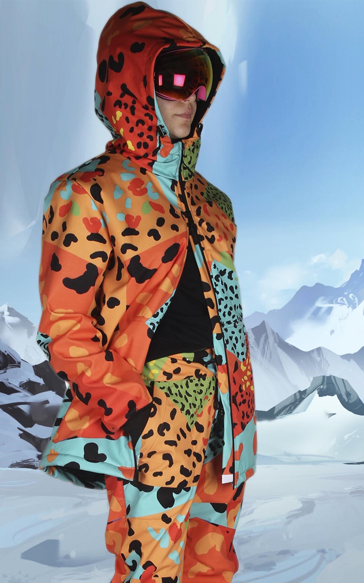 Warm Wild Snowboard Mont & Pantolon Takımı, Snowsea SS7892 Kar Mont & Pantolon Takımı