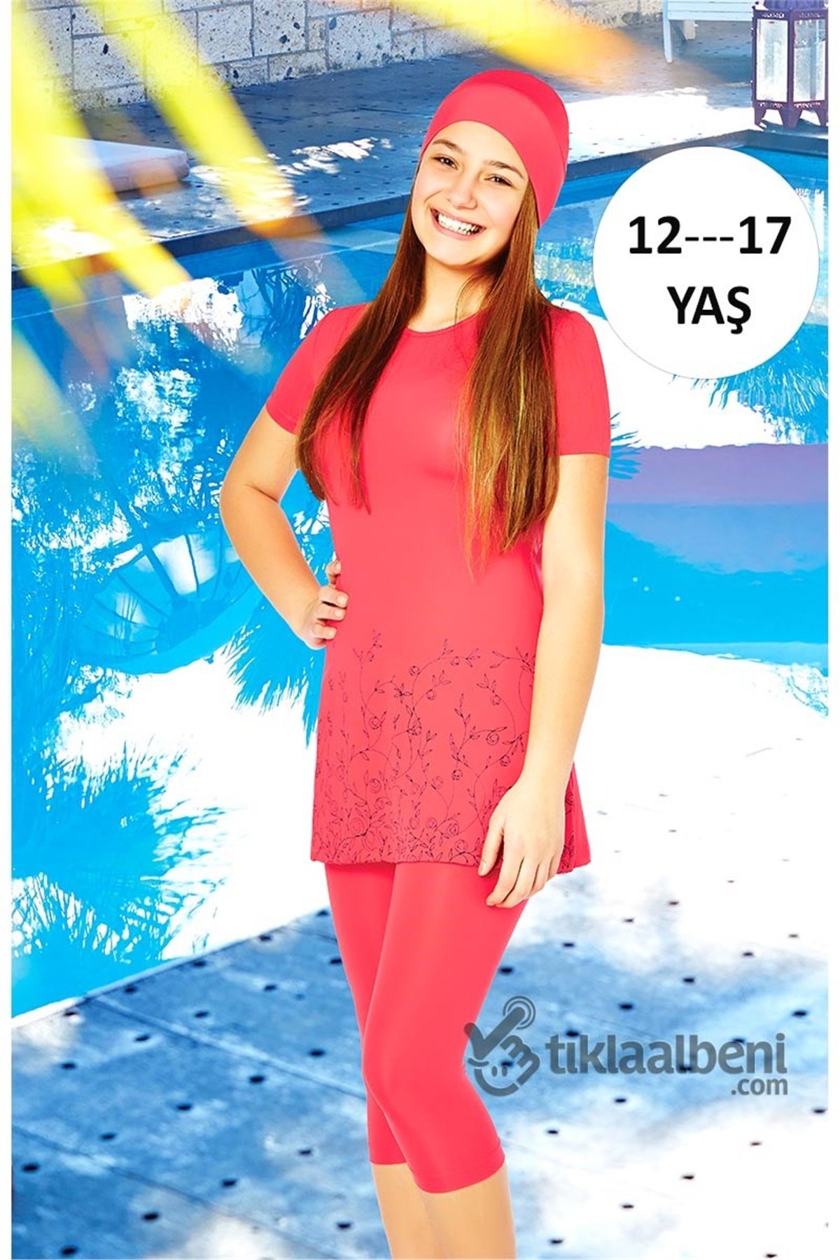 Yarım Kapalı Mayo 12-17 Yaş Arası, Adasea 120161 - Mercan