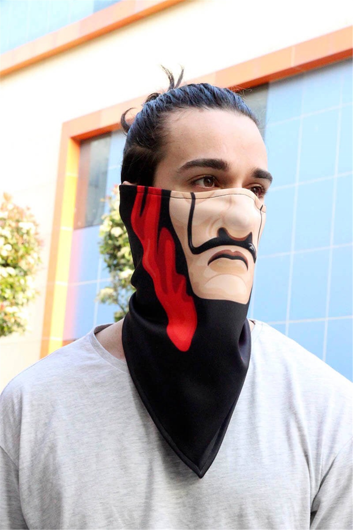 Yıkanabilir Le Casa De Papel Dali Maske Snowsea 2076 