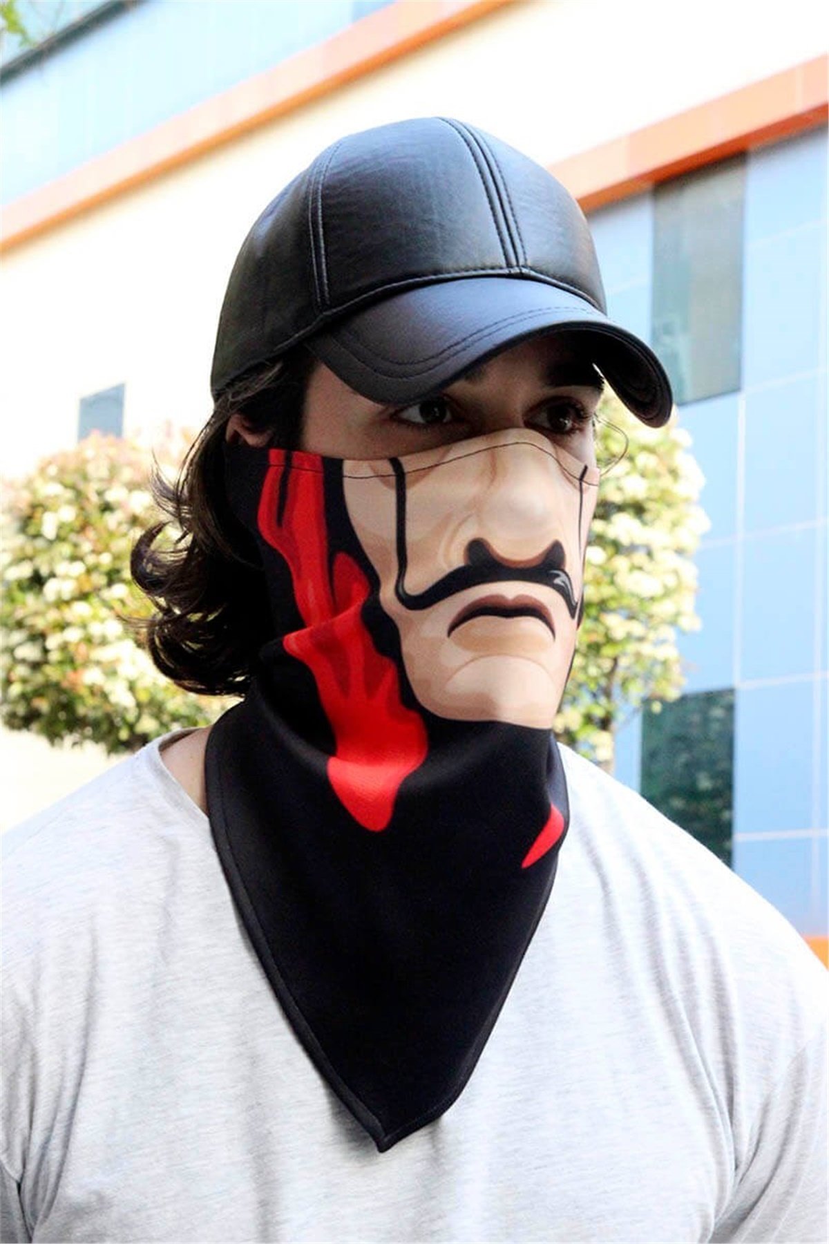 Yıkanabilir Le Casa De Papel Dali Maske Snowsea 2076 