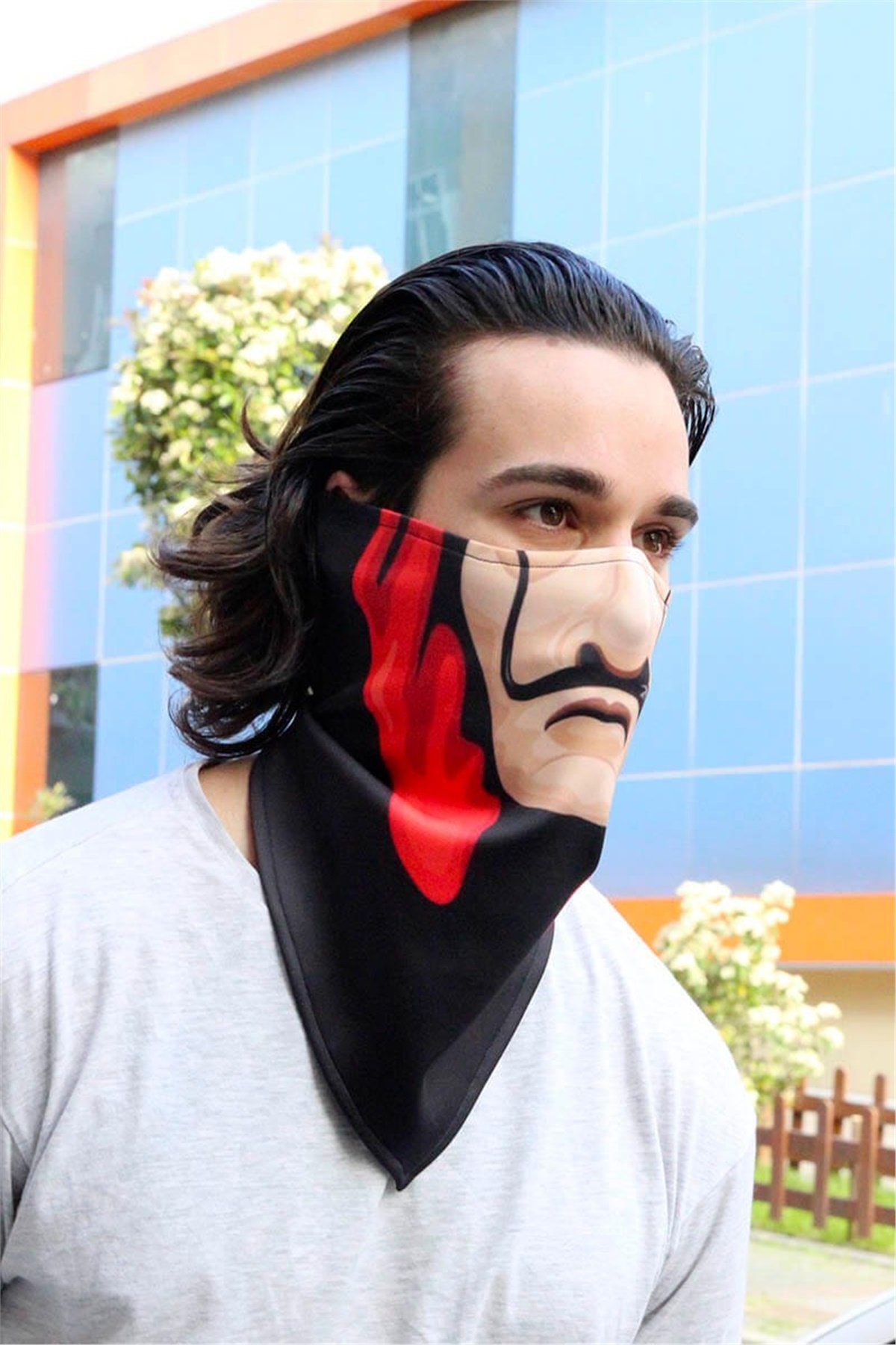 Yıkanabilir Le Casa De Papel Dali Maske Snowsea 2076 