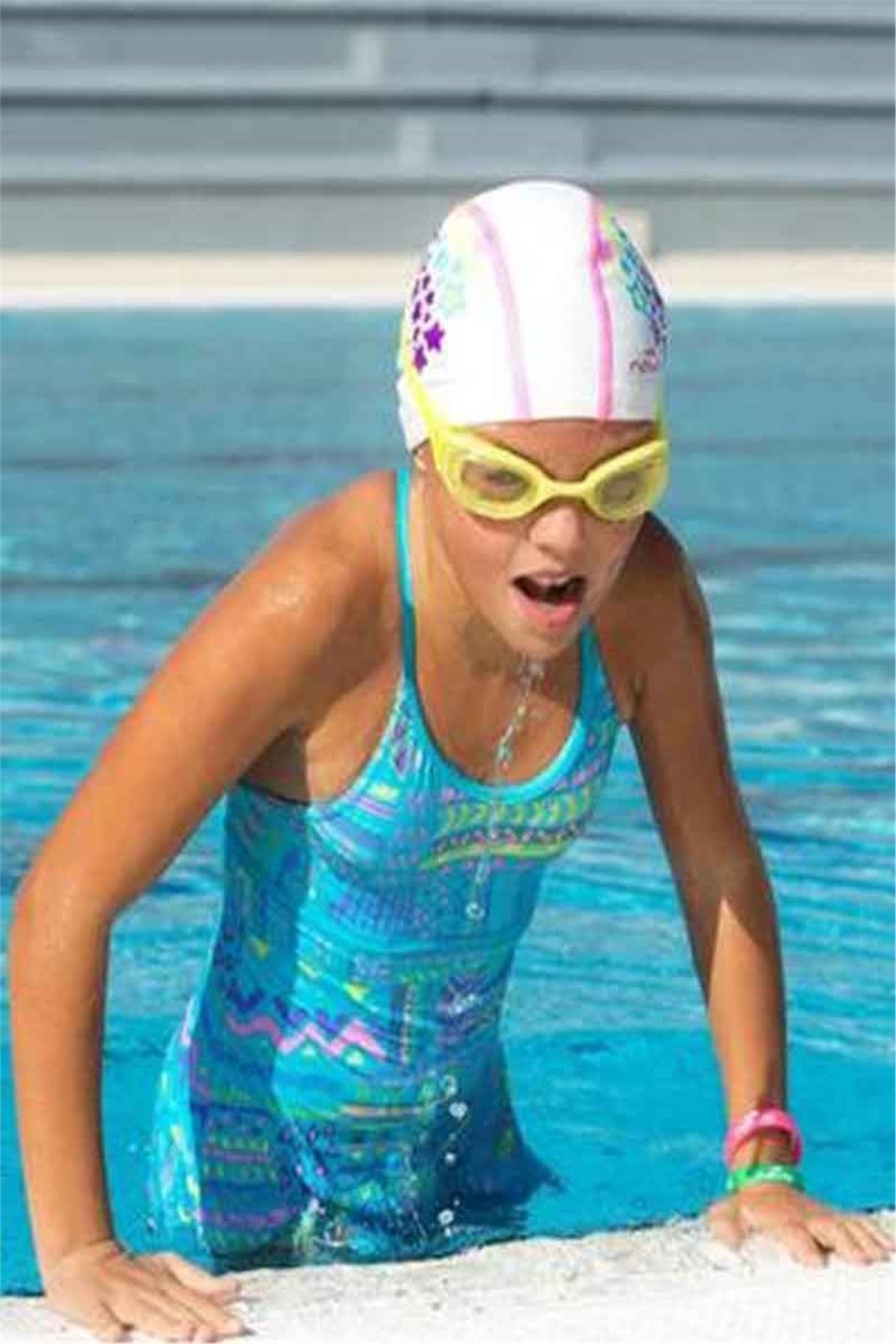 Yüzücü Gözlüğü NBJ8383002 Sarı