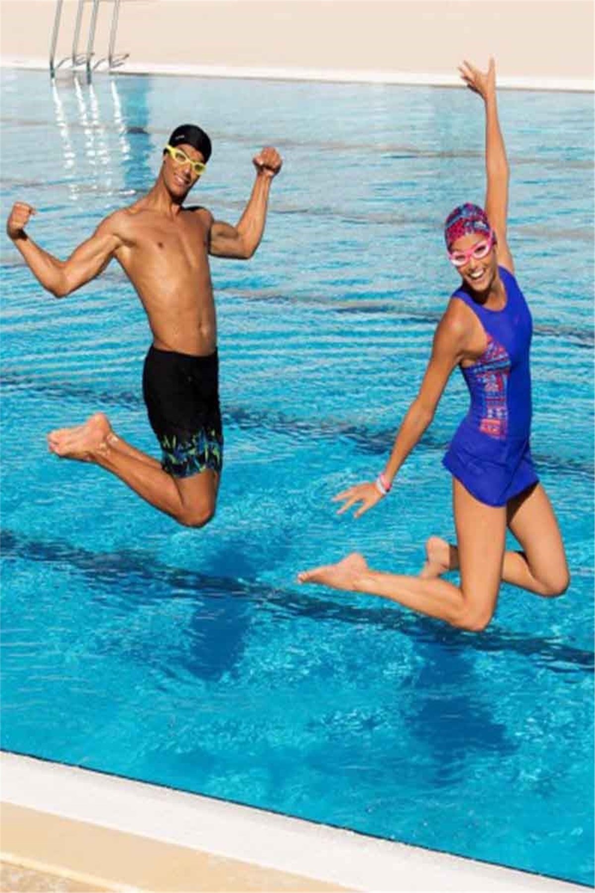 Yüzücü Gözlüğü NBJ8383002 Sarı