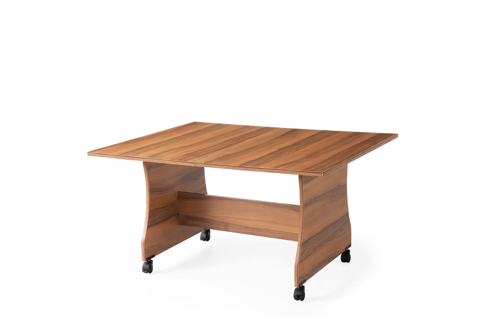 Bade Tekerlekli Açılır Orta Sehpa 60*95cm Demonte